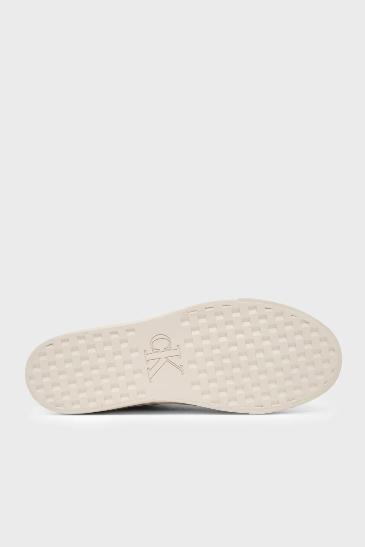 Calvin Klein Logolu İçi Kürklü Deri Sneaker HW0HW03235PBO Kadın Ayakkabı HW0HW03235 PBO Vizon - 7