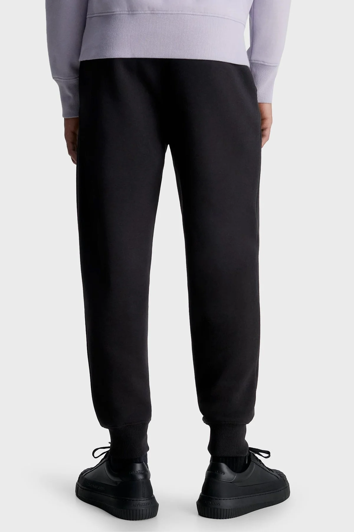 Calvin Klein Logolu Jogger Eşofman J30J323497BEH Erkek Pantolon J30J323497 BEH SİYAH - 2