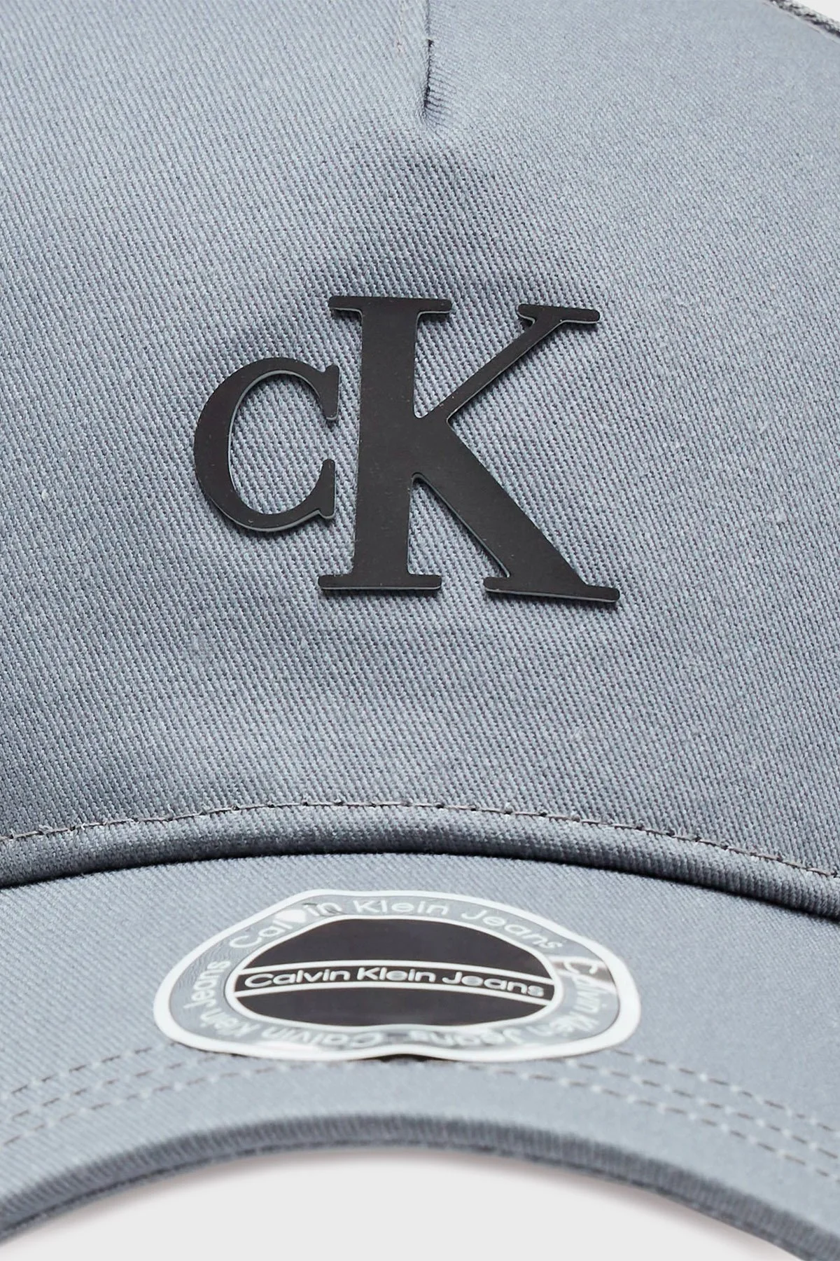 Calvin Klein Logolu K50K510171PN6 Erkek Şapka K50K510171 PN6 GRİ - 2