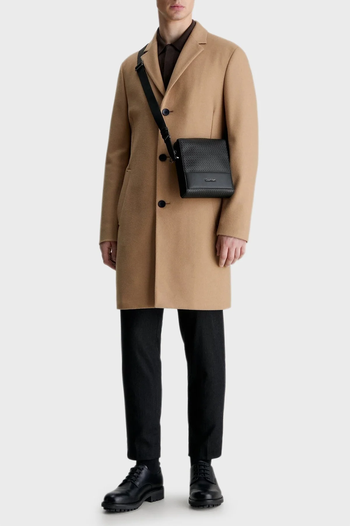 Calvin Klein Logolu K50K510809BAX Erkek Çanta K50K510809 BAX SİYAH - 2