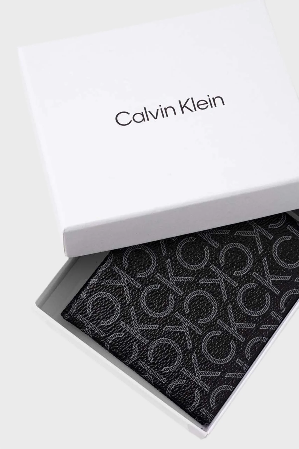 Calvin Klein Logolu K50K5116740GJ Erkek Cüzdan K50K511674 0GJ SİYAH - 4