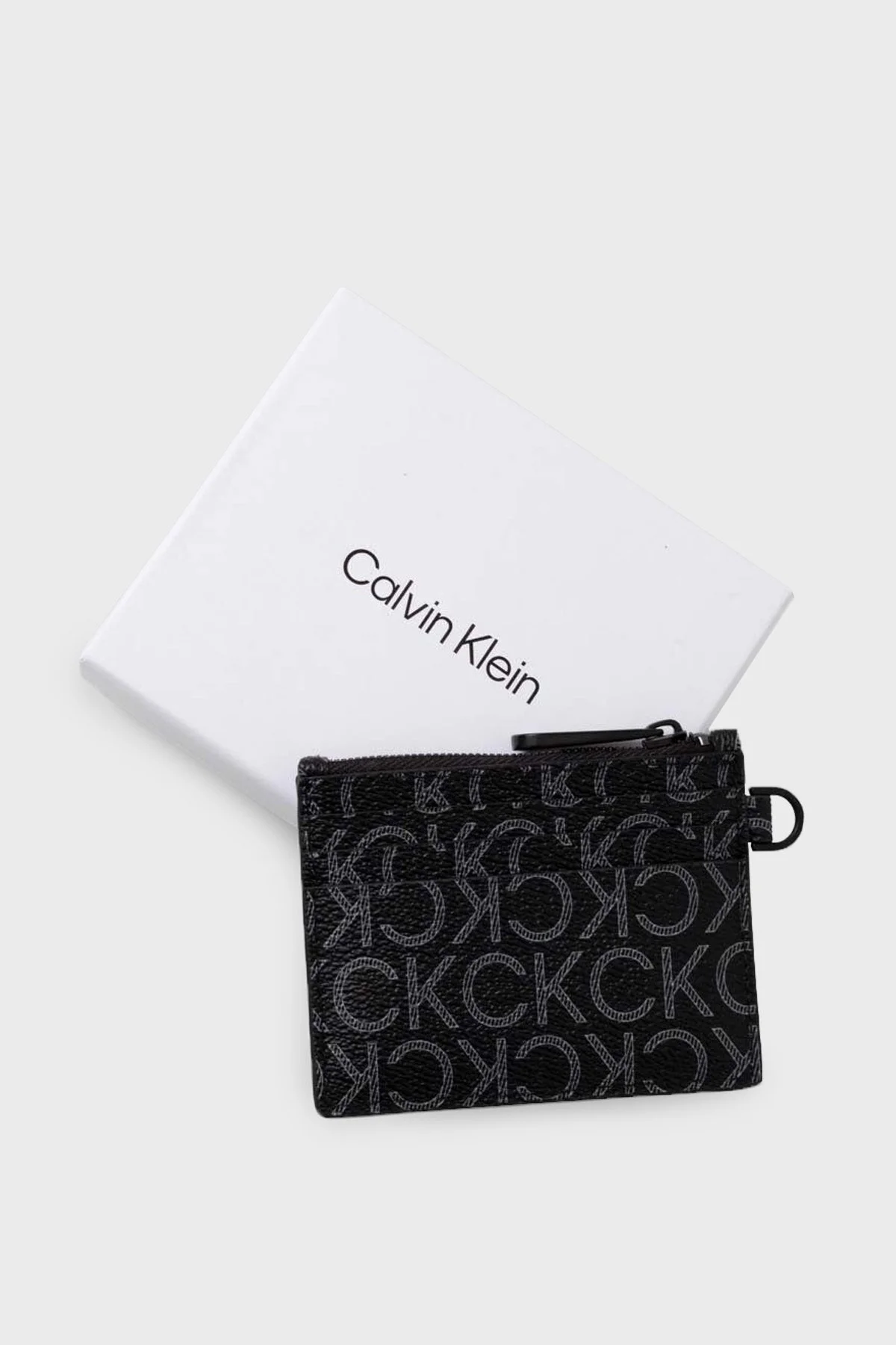 Calvin Klein Logolu K50K5116780GJ Erkek Kartlık K50K511678 0GJ SİYAH - 3