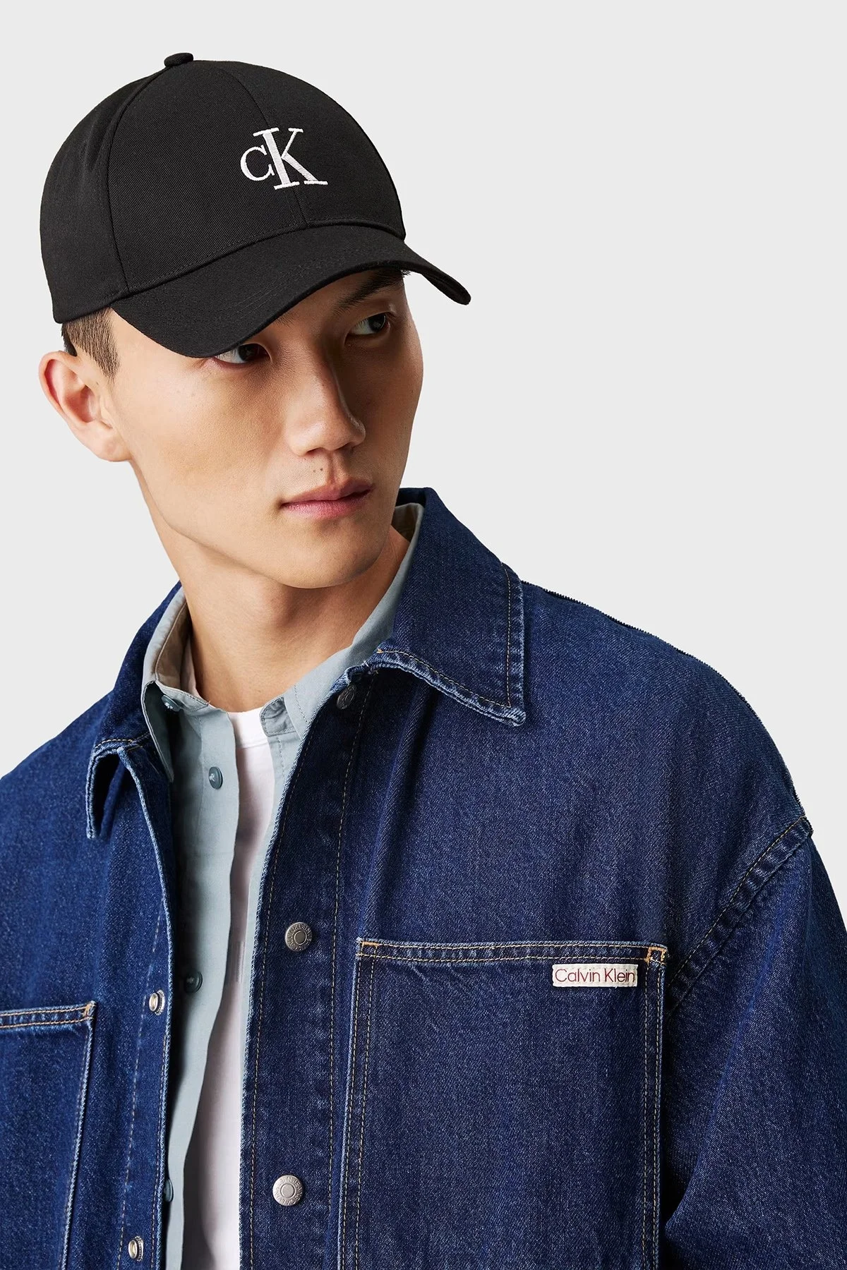 Calvin Klein Logolu K50K5121470GO Erkek Şapka K50K512147 0GO SİYAH - 2