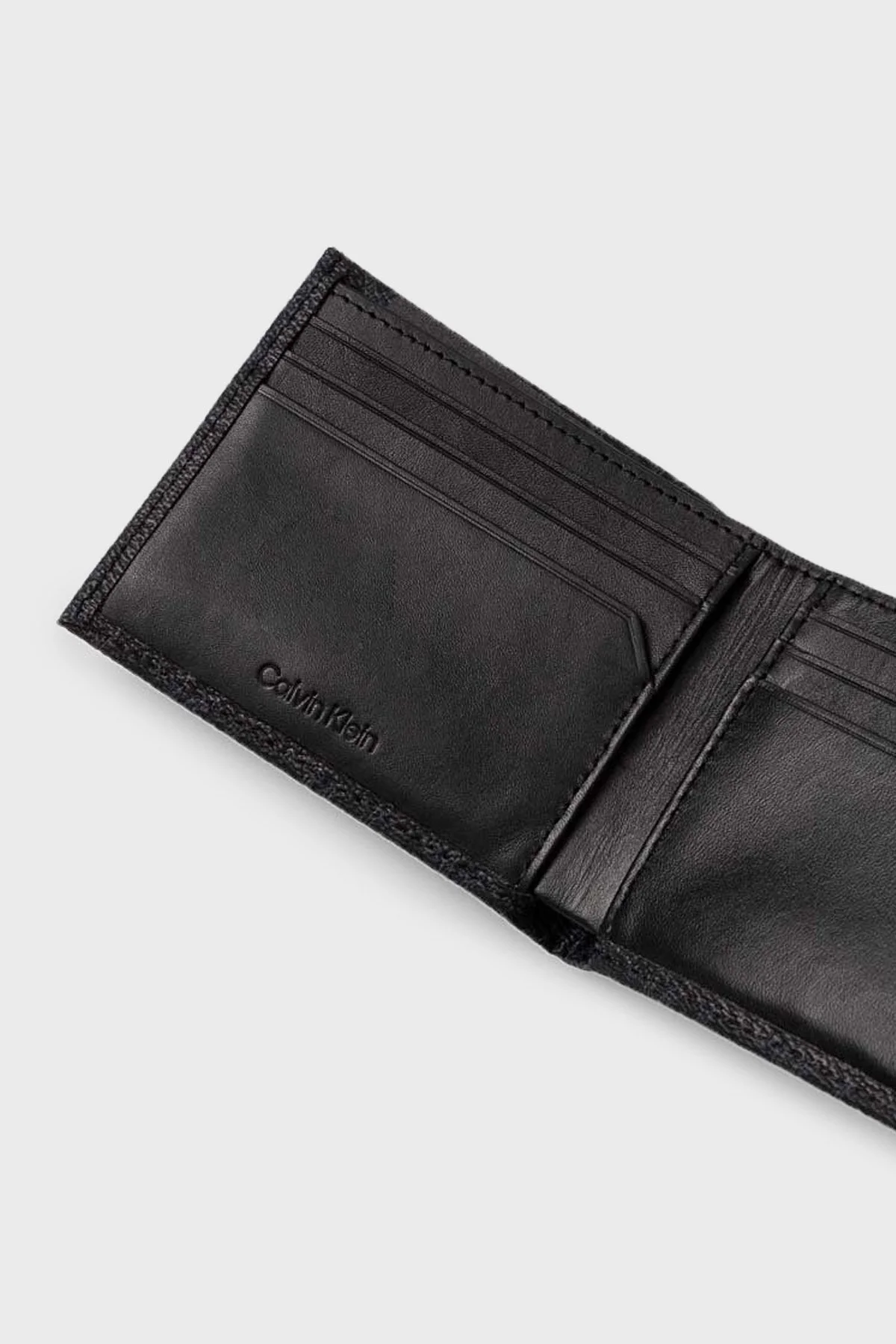 Calvin Klein Logolu K50K5122970GJ Erkek Cüzdan K50K512297 0GJ SİYAH - 2