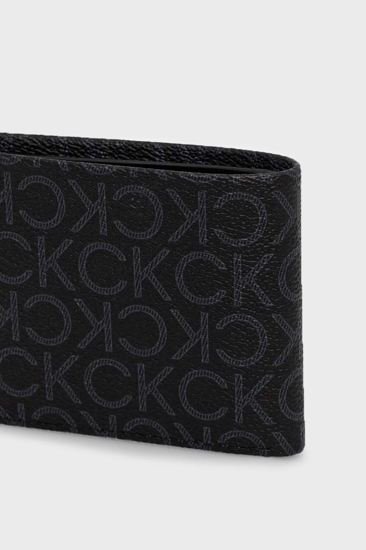 Calvin Klein Logolu K50K5122970GJ Erkek Cüzdan K50K512297 0GJ SİYAH - 3