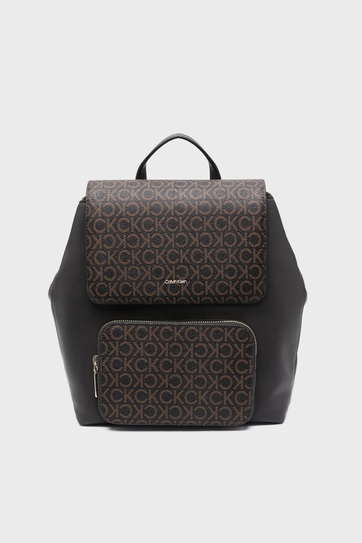 Calvin Klein Logolu K60K6109220HD Bayan Çanta K60K610922 0HD KAHVE - 1