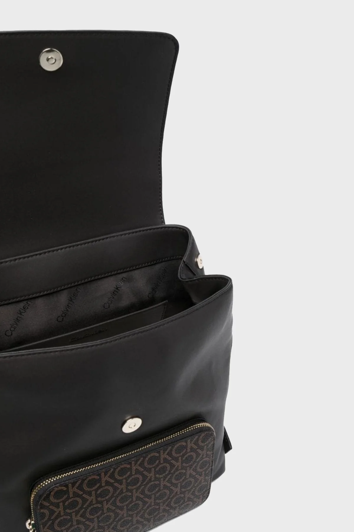 Calvin Klein Logolu K60K6109220HD Bayan Çanta K60K610922 0HD KAHVE - 5