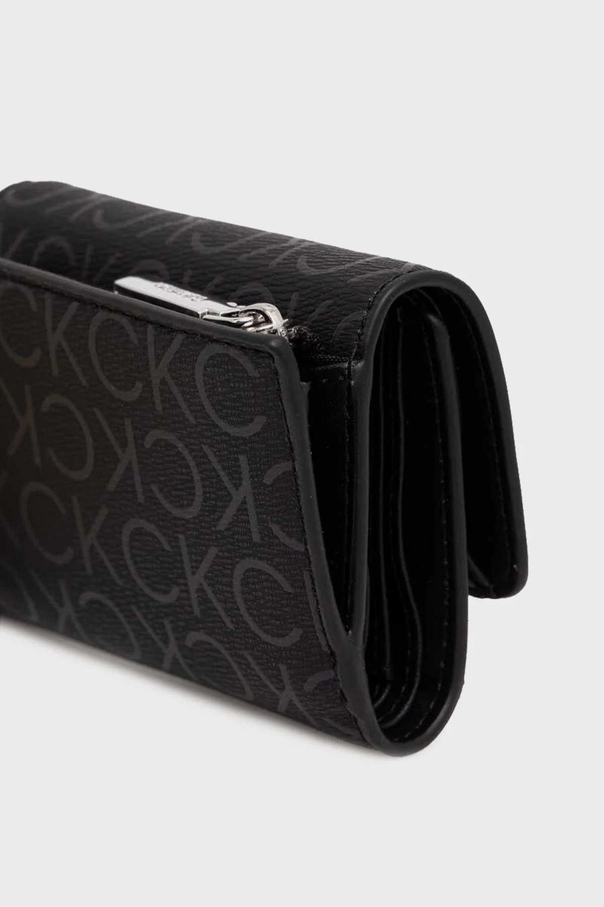 Calvin Klein Logolu K60K6126370GJ Bayan Cüzdan K60K612637 0GJ SİYAH - 2