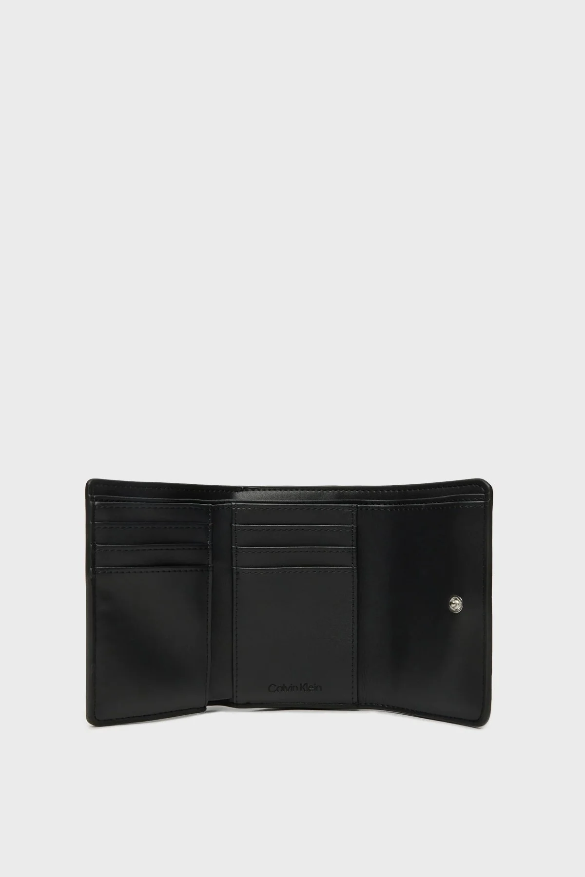 Calvin Klein Logolu K60K6128290GJ Bayan Cüzdan K60K612829 0GJ SİYAH - 3