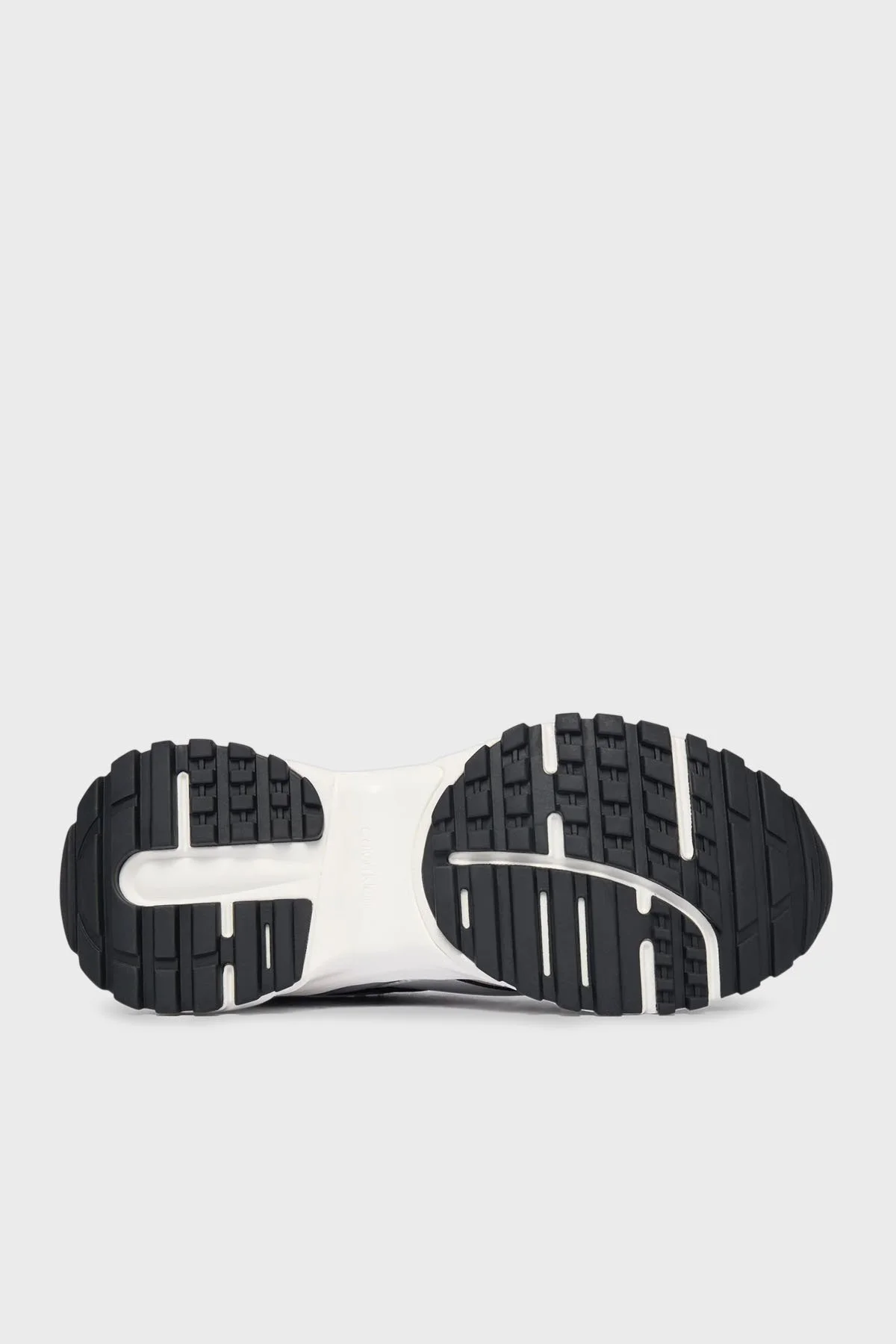 Calvin Klein Logolu Kalın Taban Sneaker YW0YW0206301L Bayan Ayakkabı YW0YW02063 01L SİYAH-GÜMÜŞ - 5