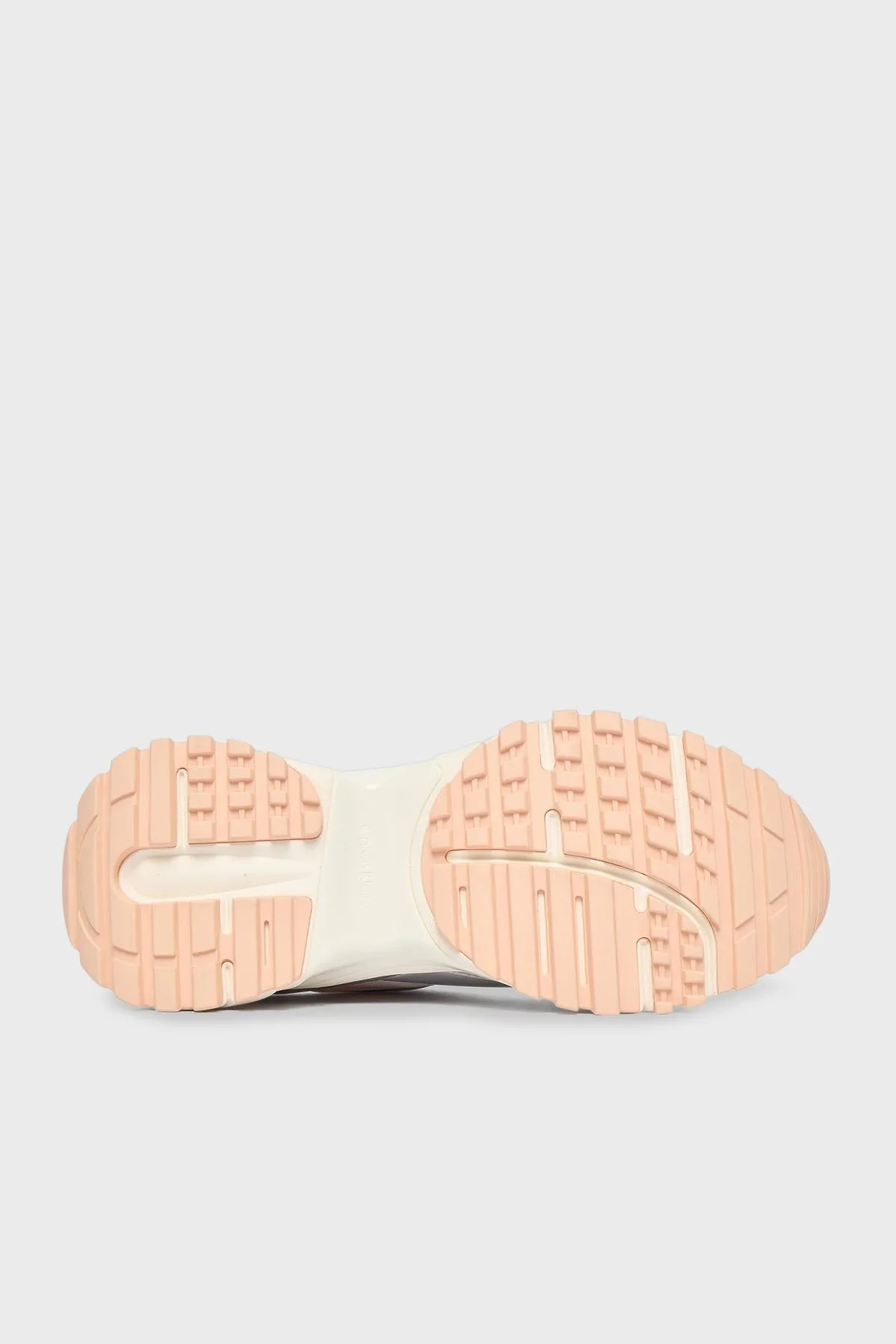 Calvin Klein Logolu Kalın Taban Sneaker YW0YW020630I7 Bayan Ayakkabı YW0YW02063 0I7 BEYAZ-GÜMÜŞ - 6