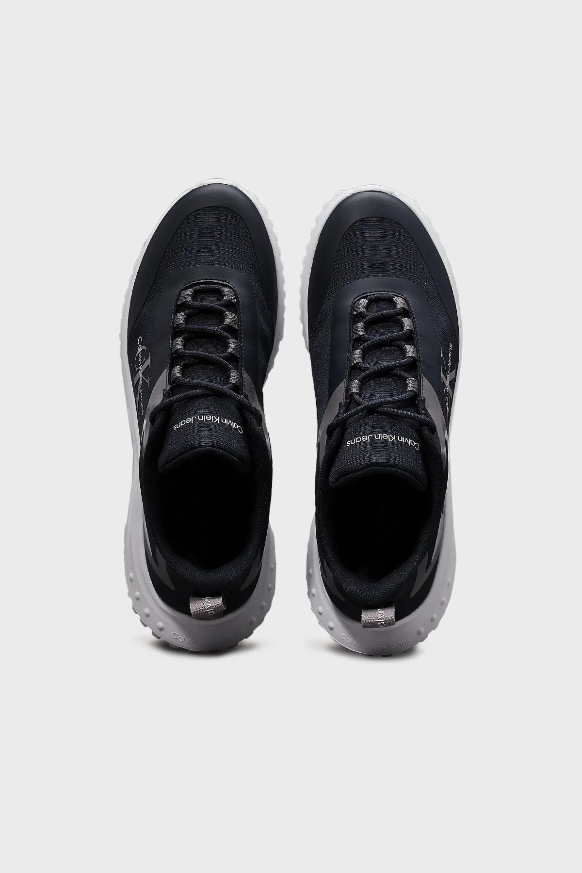 Calvin Klein Logolu Kalın Tabanlı Sneaker YM0YM009680ZT Erkek Ayakkabı YM0YM00968 0ZT SİYAH-LACİVERT - 4