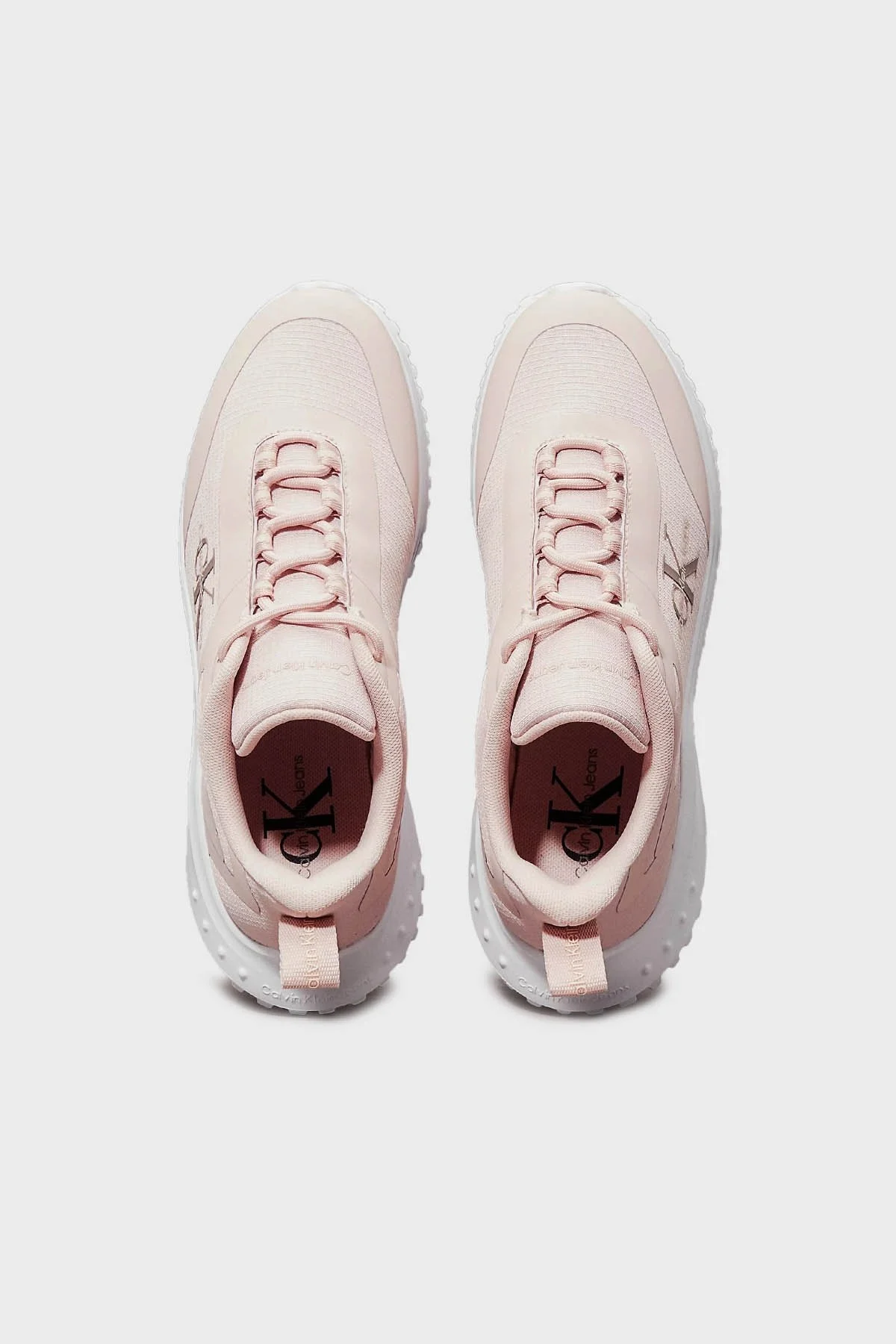 Calvin Klein Logolu Kalın Tabanlı Sneaker YW0YW014420JY Bayan Ayakkabı YW0YW01442 0JY PUDRA - 11