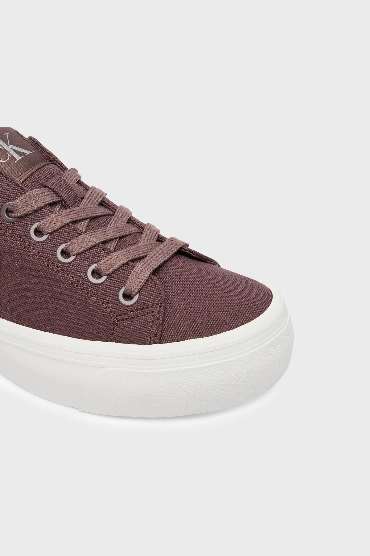 Calvin Klein Logolu Kalın Tabanlı Sneaker YW0YW01763PD8 Kadın Ayakkabı YW0YW01763 PD8 KAHVE - 6