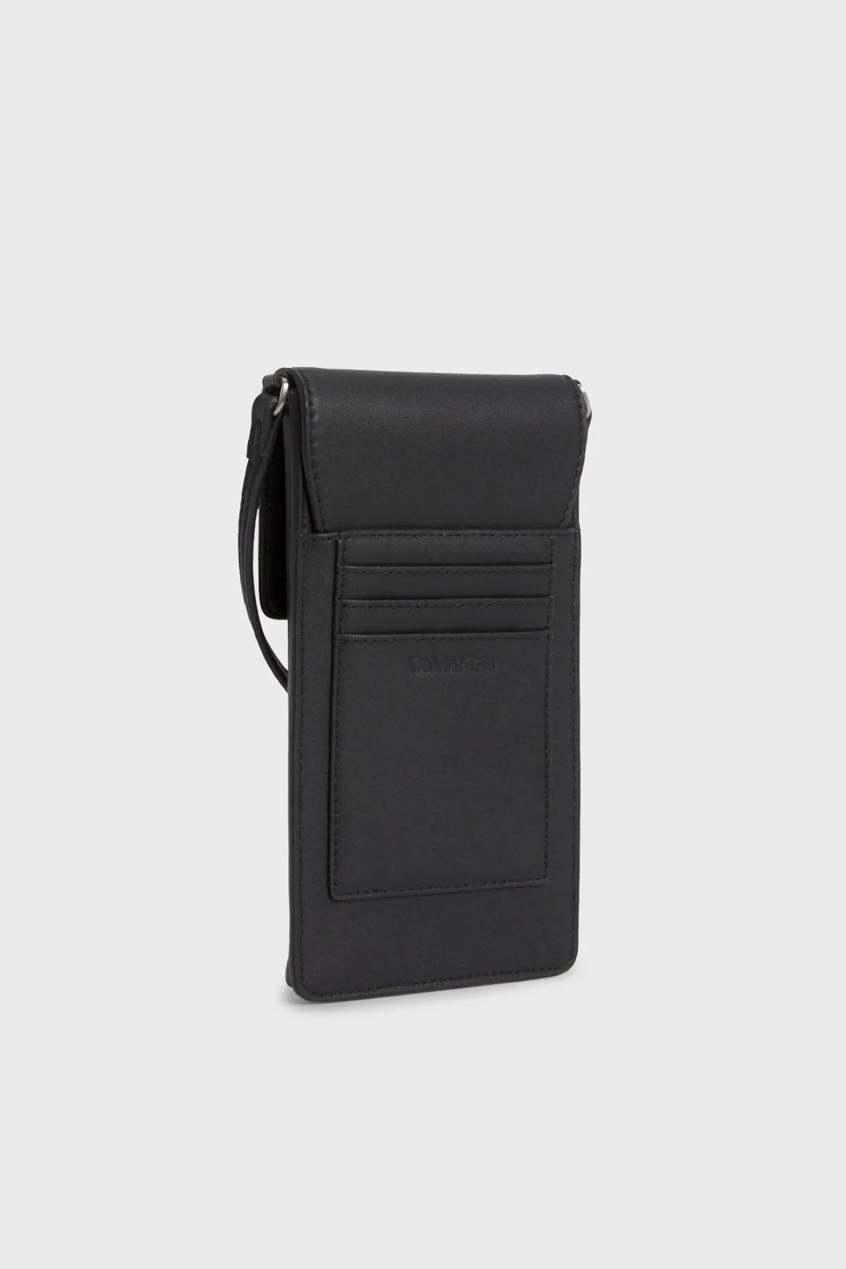 Calvin Klein Logolu Kartlık Bölmeli K60K610997BAX Bayan Telefon Çantası K60K610997 BAX SİYAH - 4