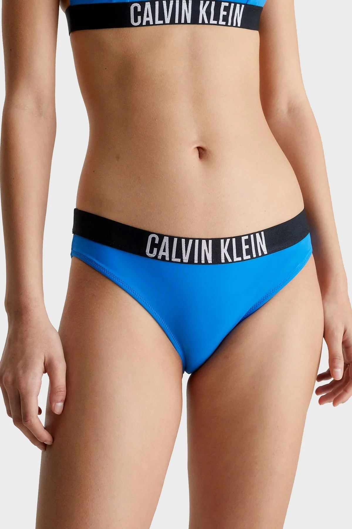 Calvin Klein Logolu KW0KW01983C4X Bayan Bikini Altı KW0KW01983 C4X SAKS - 1