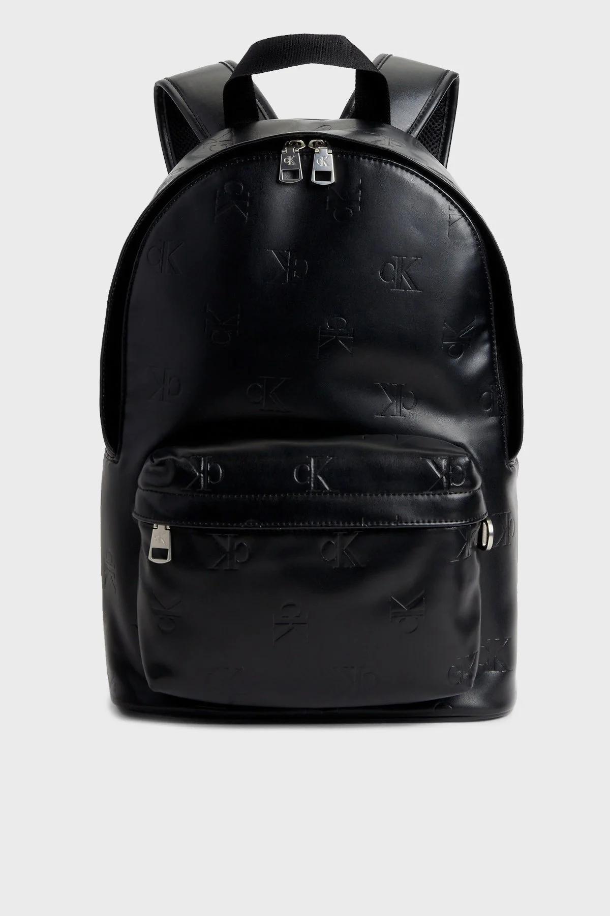 Calvin Klein Logolu Laptop Bölmeli Fermuarlı K50K5106940GK Erkek Sırt Çantası K50K510694 0GK SİYAH - 1