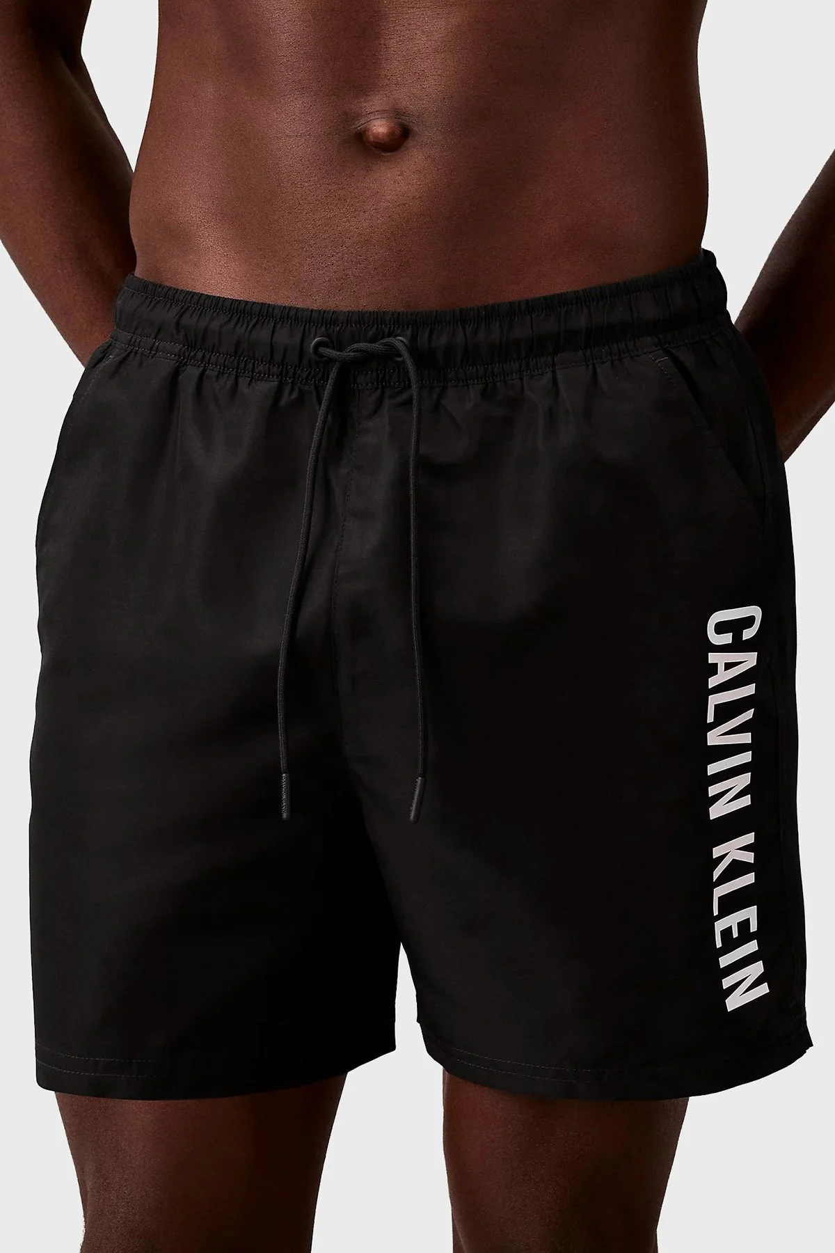 Calvin Klein Logolu LV00N61047UB1 Erkek Mayo Short LV00N61047 UB1 SİYAH - 3