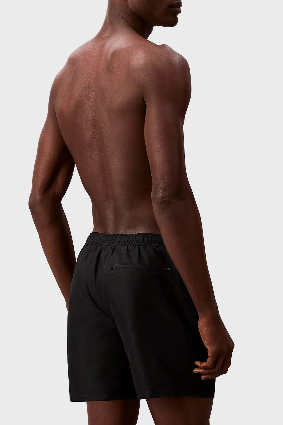 Calvin Klein Logolu LV00N61047UB1 Erkek Mayo Short LV00N61047 UB1 SİYAH - 4