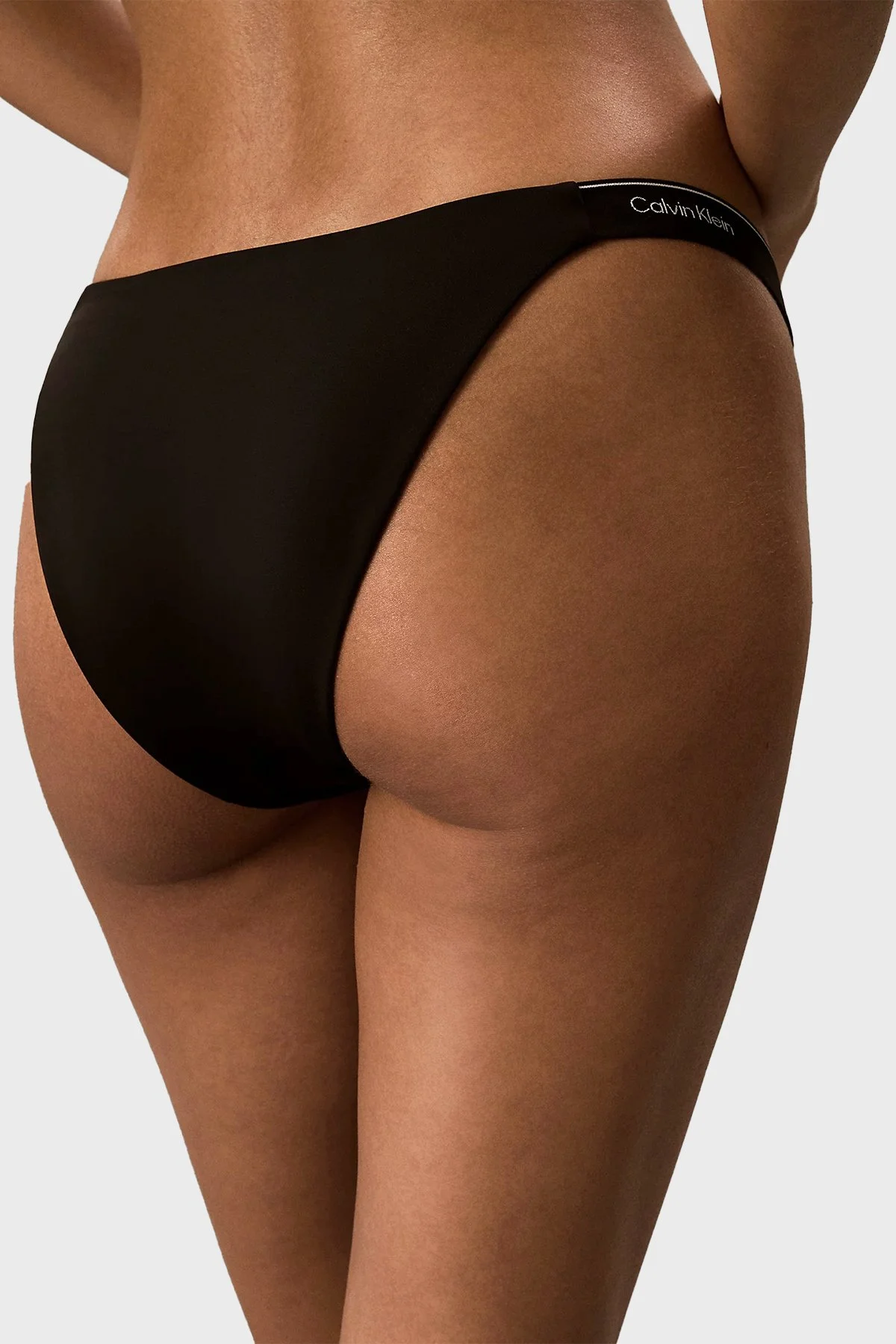 Calvin Klein Logolu LV00Q61206UB1 Kadın Bikini Altı LV00Q61206 UB1 SİYAH - 5