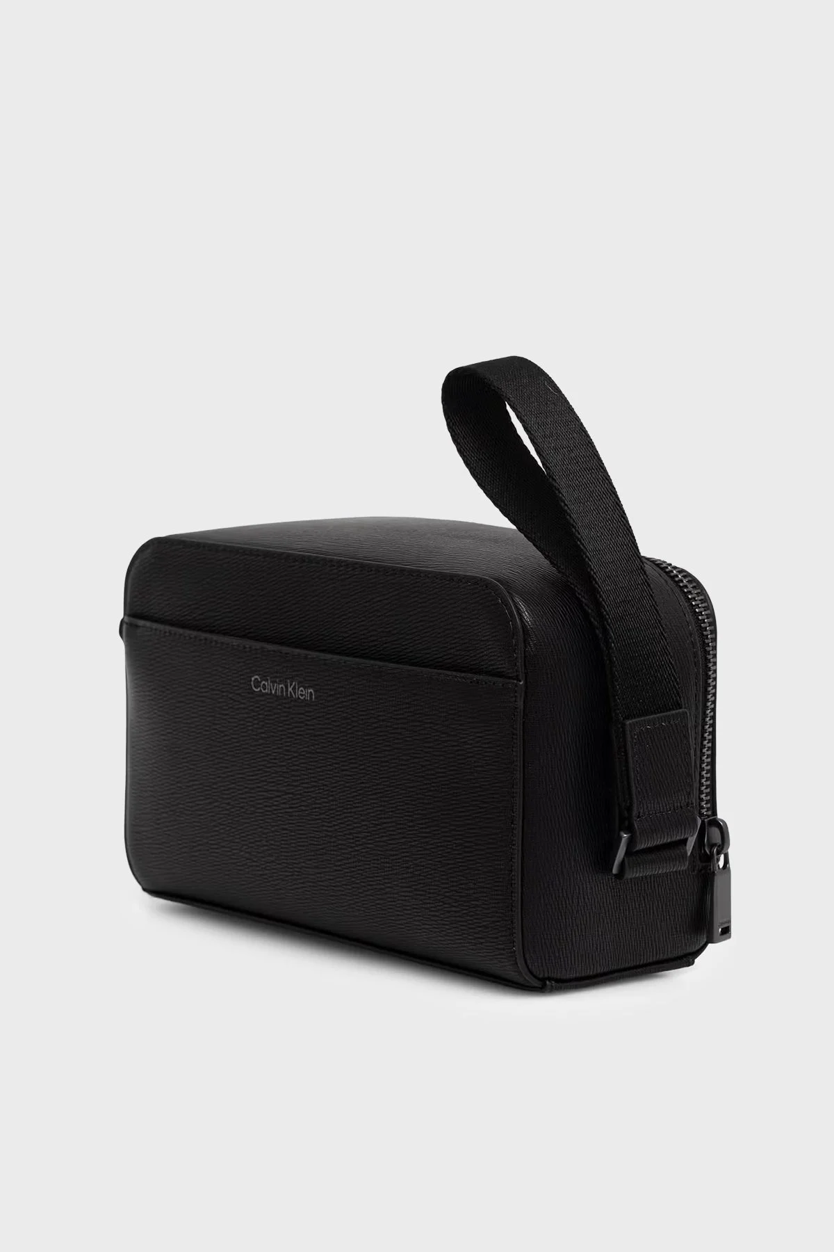 Calvin Klein Logolu LV04D1243GUB1 Erkek Traş Çantası LV04D1243G UB1 SİYAH - 3