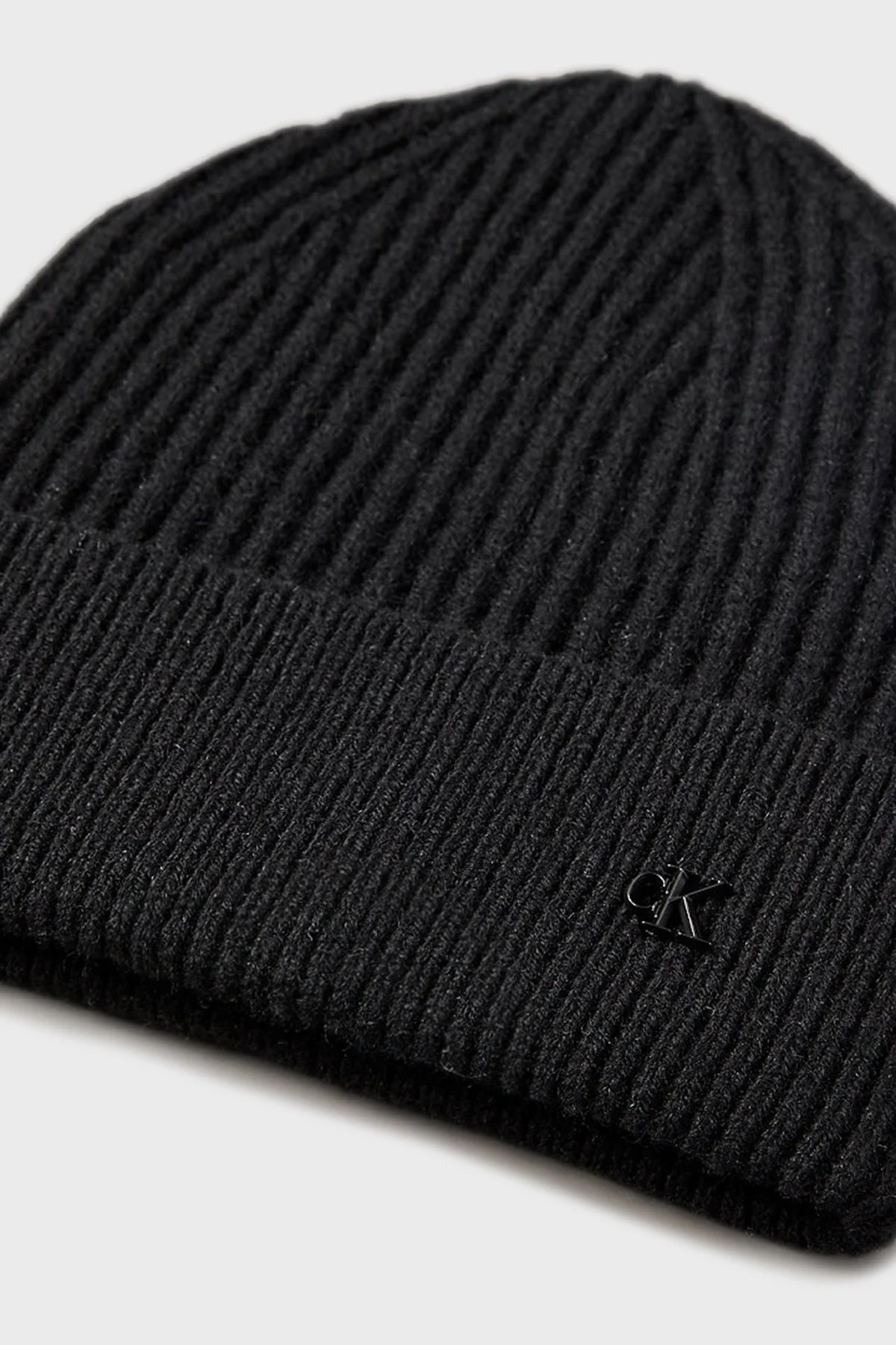 Calvin Klein Logolu LV04D8032GUB1 Erkek Bere LV04D8032G UB1 SİYAH - 3