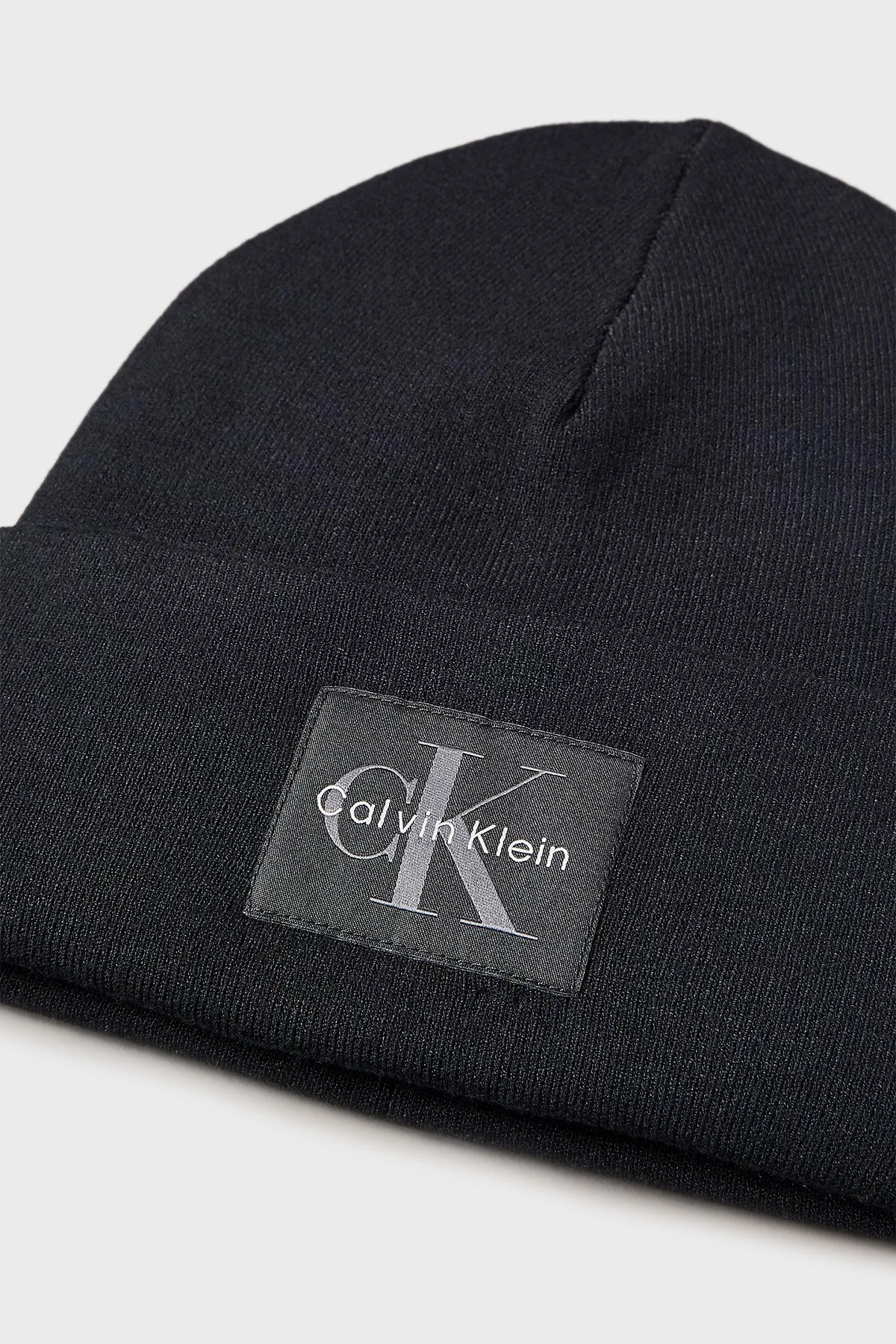 Calvin Klein Logolu LV04D8088GUB1 Erkek Bere LV04D8088G UB1 SİYAH - 4