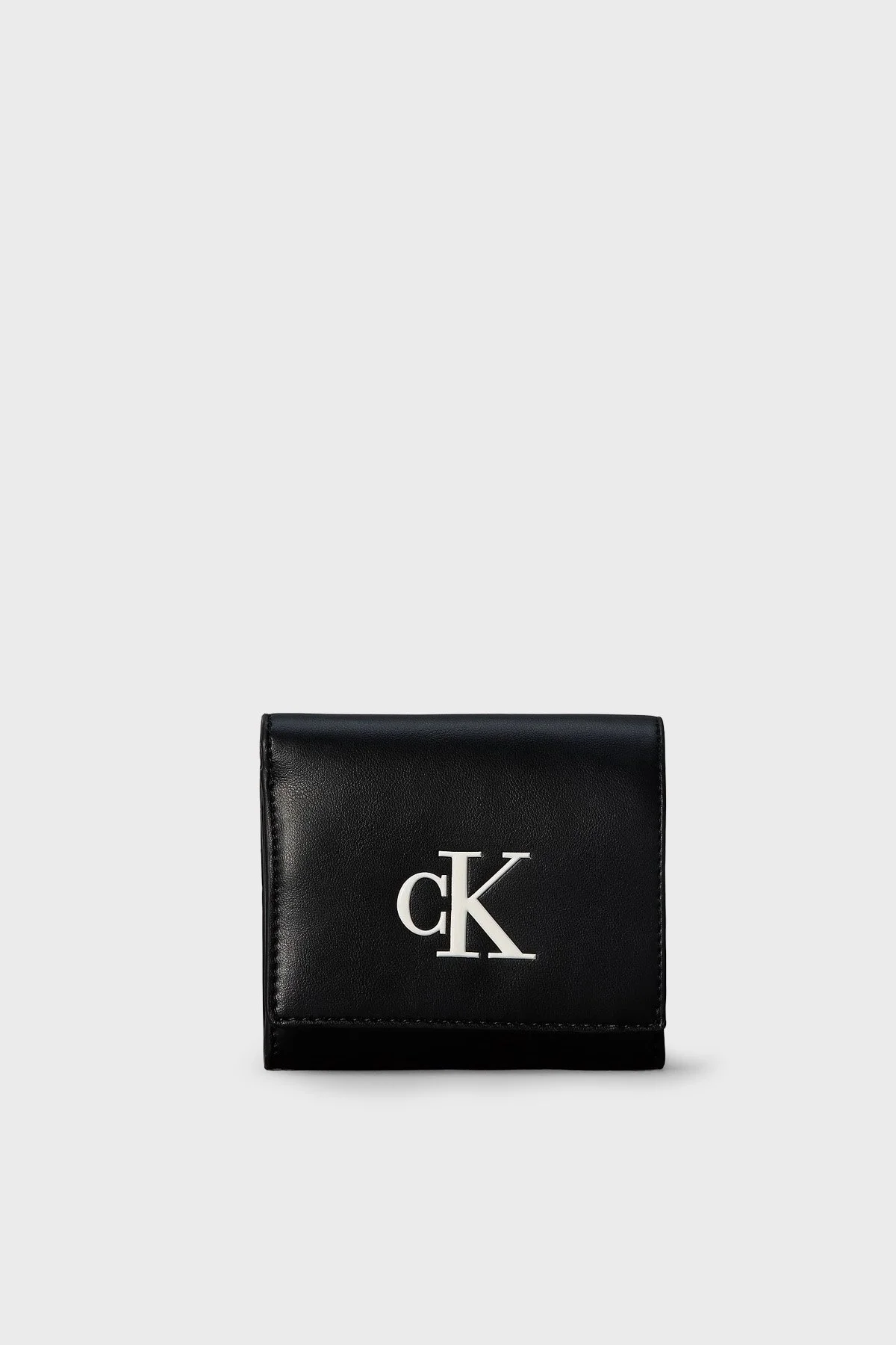 Calvin Klein Logolu LV04F1156G3L2 Kadın Cüzdan LV04F1156G 3L2 Siyah - 1