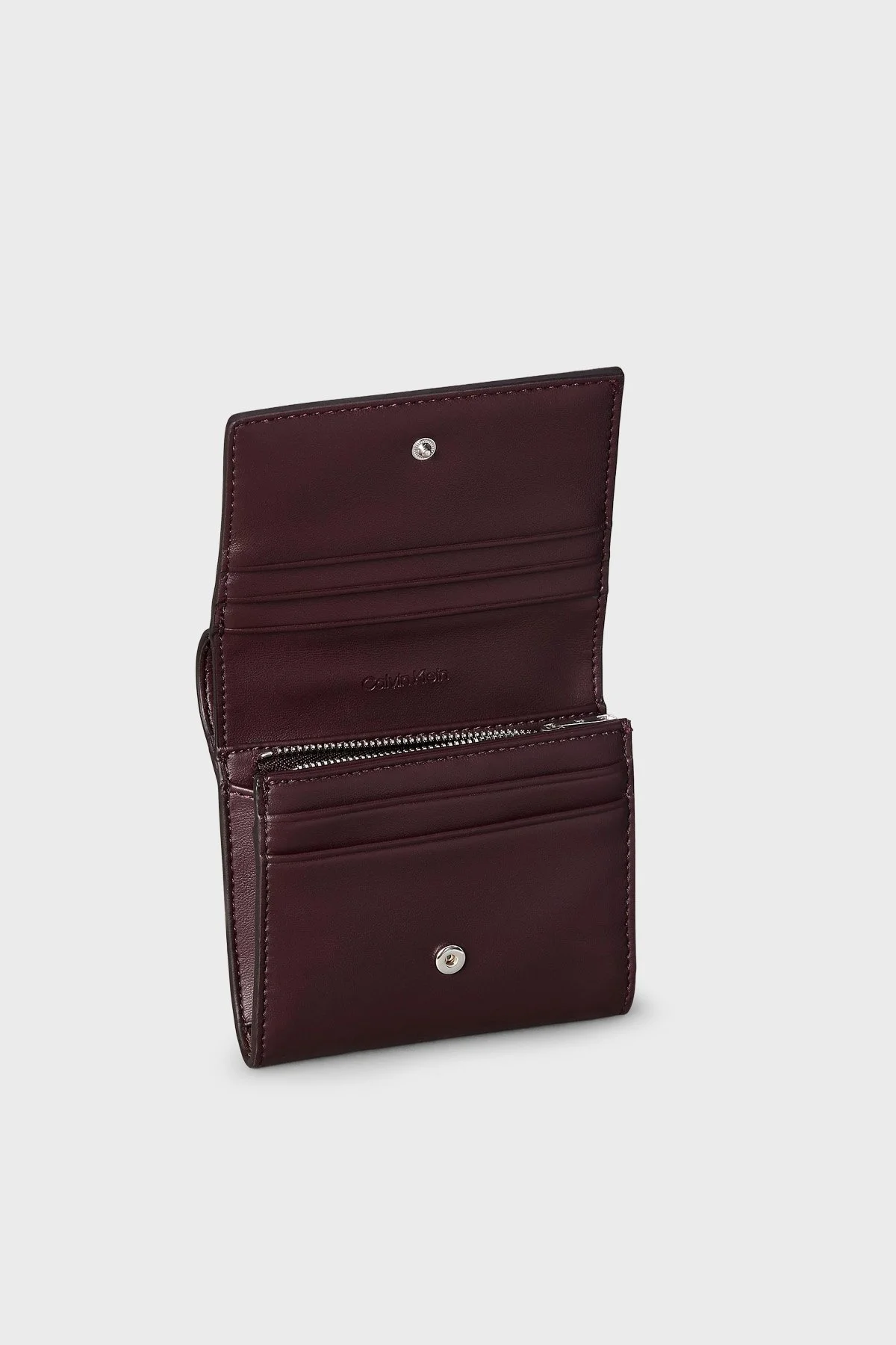 Calvin Klein Logolu LV04F1156GBAP Kadın Cüzdan LV04F1156G BAP Bordo - 3