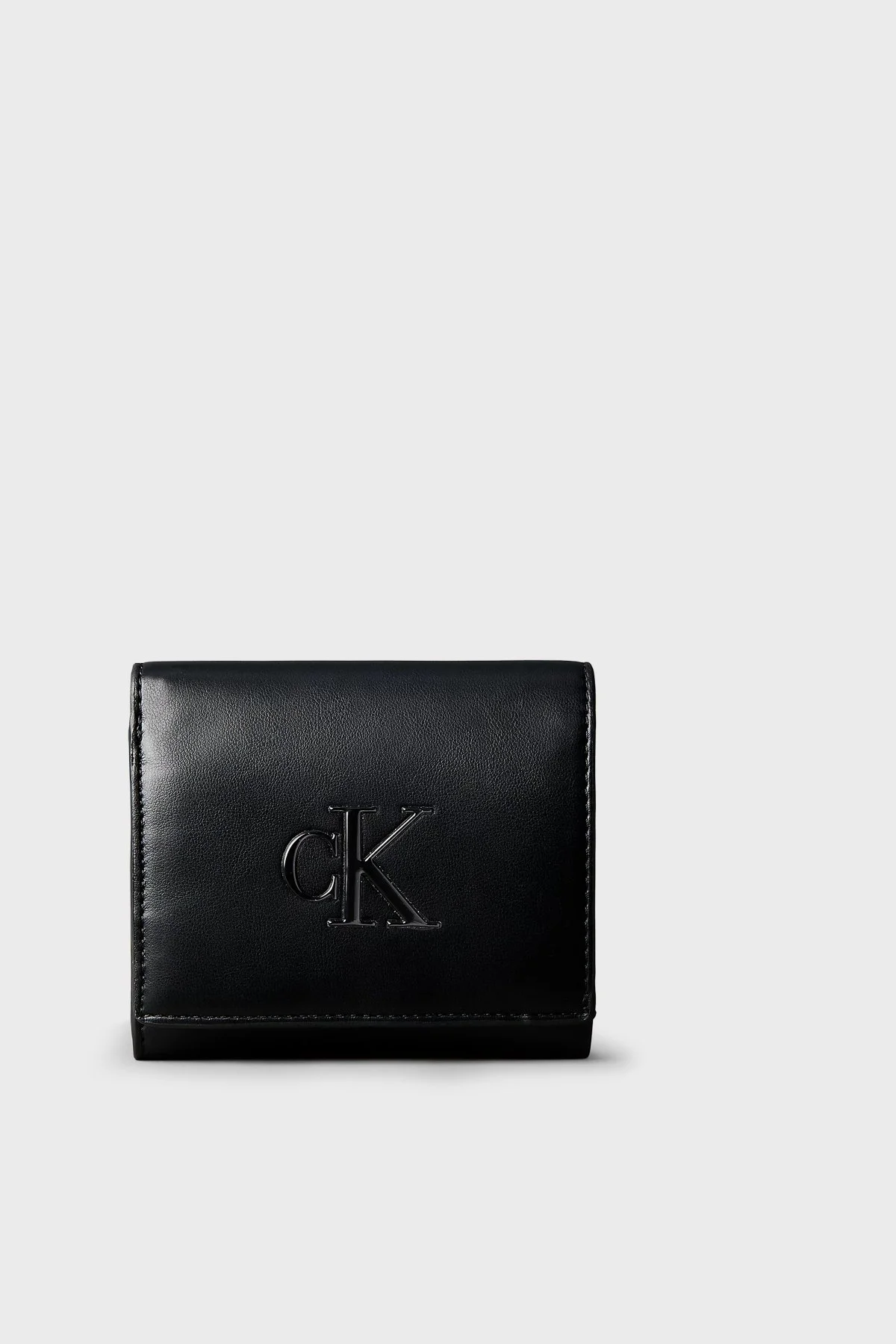 Calvin Klein Logolu LV04F1156GUB1 Kadın Cüzdan LV04F1156G UB1 SİYAH - 1