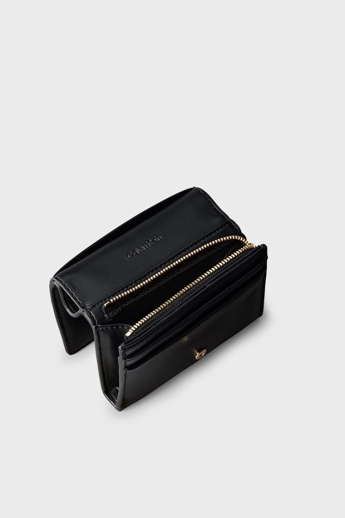Calvin Klein Logolu LV04F1156GUB1 Kadın Cüzdan LV04F1156G UB1 SİYAH - 3