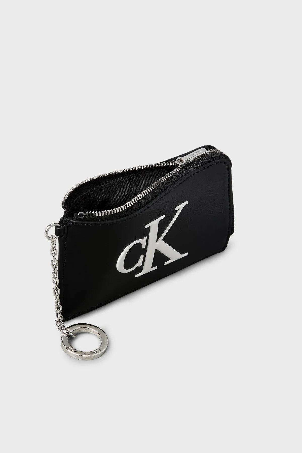 Calvin Klein Logolu LV04F1280G3L2 Kadın Kartlık LV04F1280G 3L2 Siyah - 3