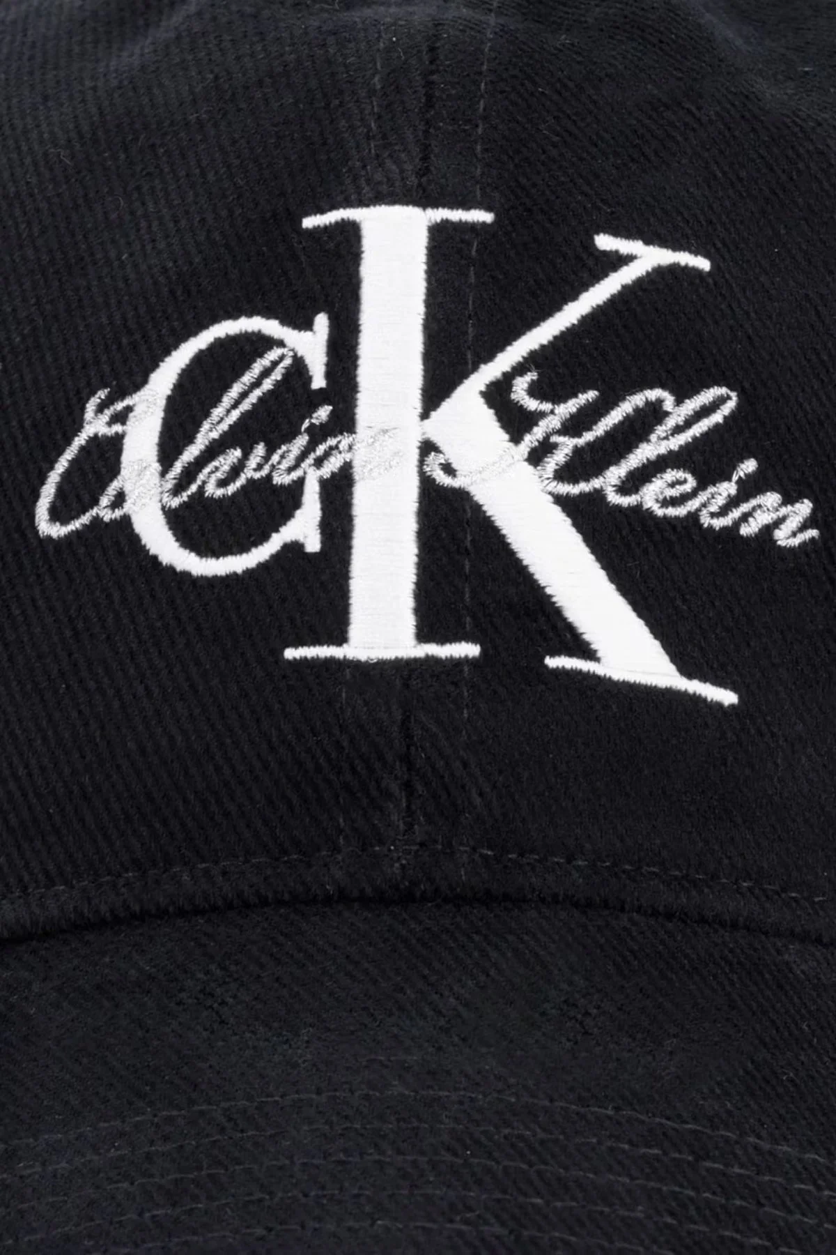 Calvin Klein Logolu LV04F5115GUB1 Kadın Şapka LV04F5115G UB1 Siyah - 2