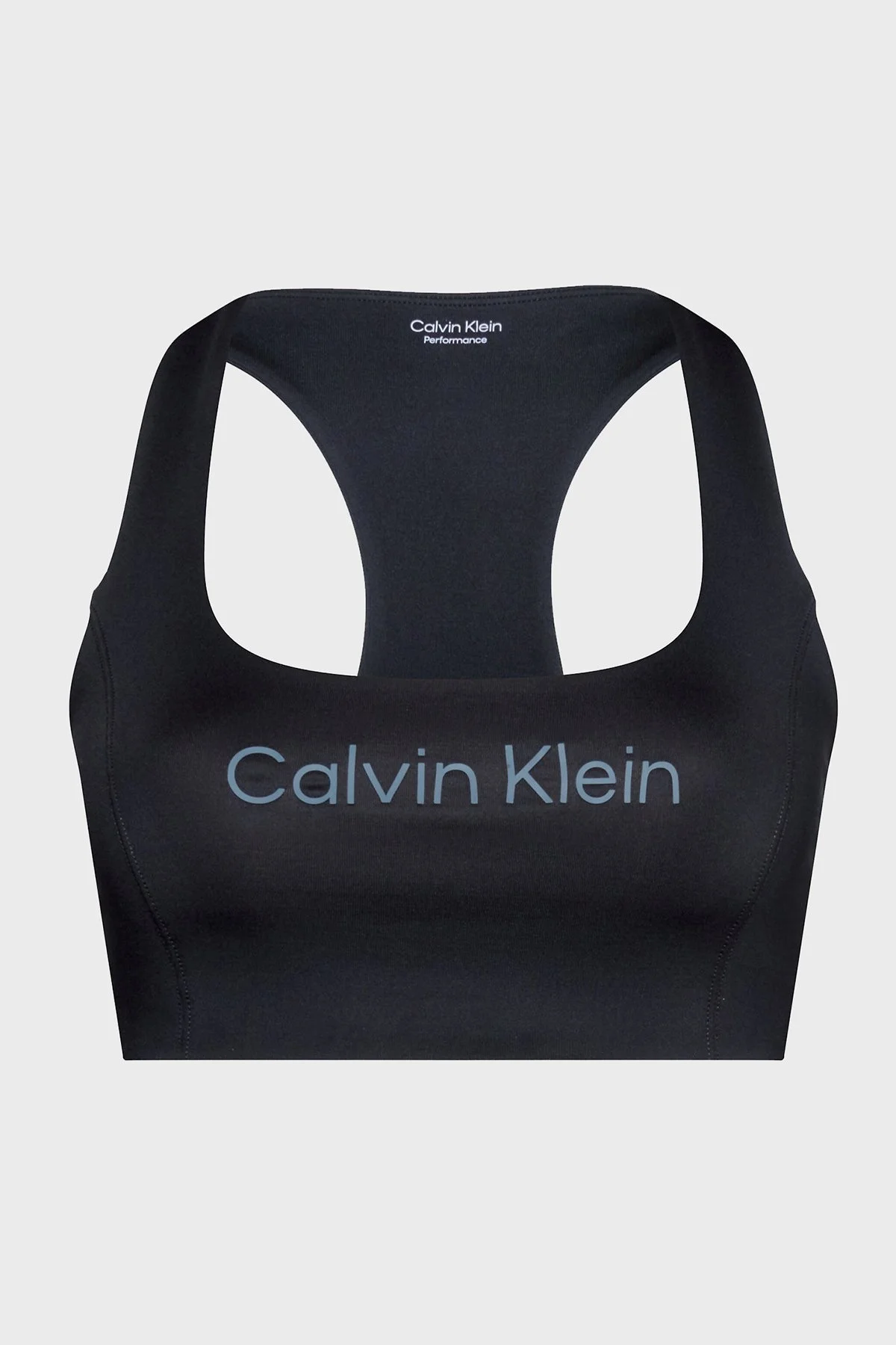 Calvin Klein Logolu Nem Emici Spor 00GWS3K119BAE Bayan Sütyen 00GWS3K119 BAE SİYAH - 5