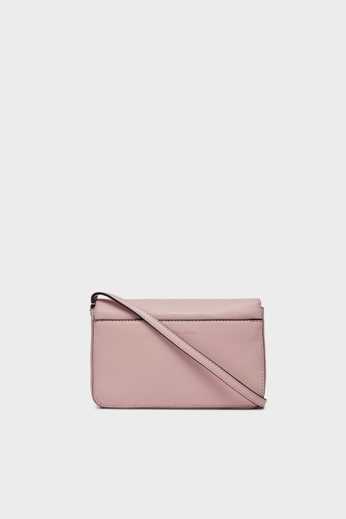 Calvin Klein Logolu Omuz Askılı K60K611543TFT Bayan Cüzdan K60K611543 TFT PUDRA - 4