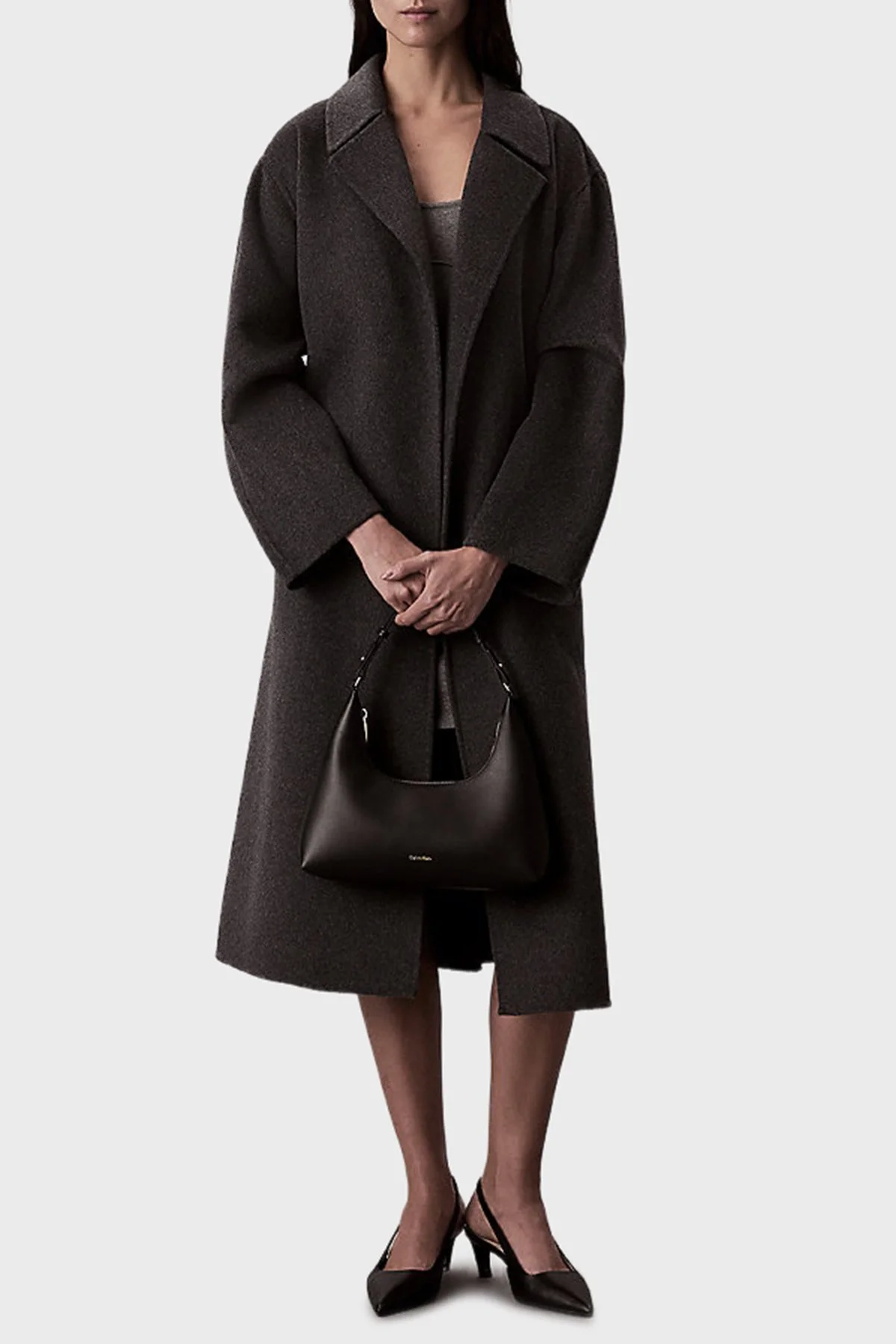 Calvin Klein Logolu Omuz Askılı LV04F3272G332 Bayan Çanta LV04F3272G 332 SİYAH - 2