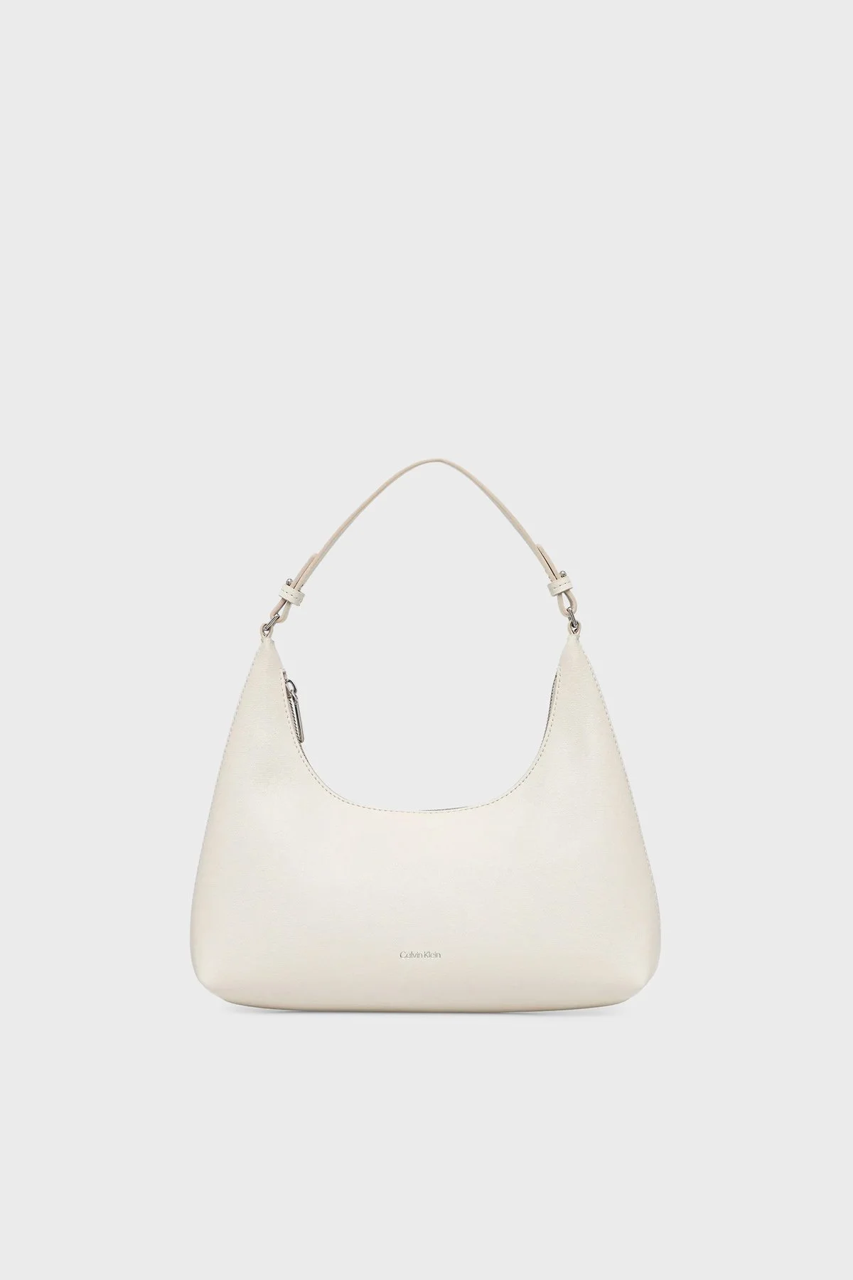 Calvin Klein Logolu Omuz Askılı LV04F3272GFUP Bayan Çanta LV04F3272G FUP EKRU - 1