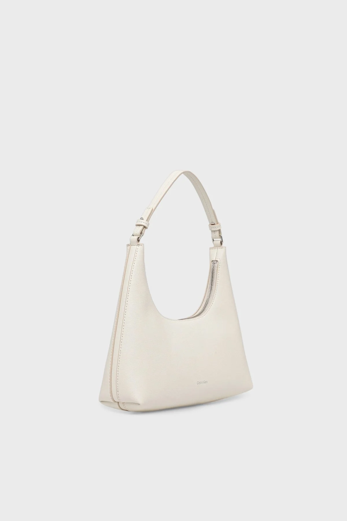 Calvin Klein Logolu Omuz Askılı LV04F3272GFUP Bayan Çanta LV04F3272G FUP EKRU - 2