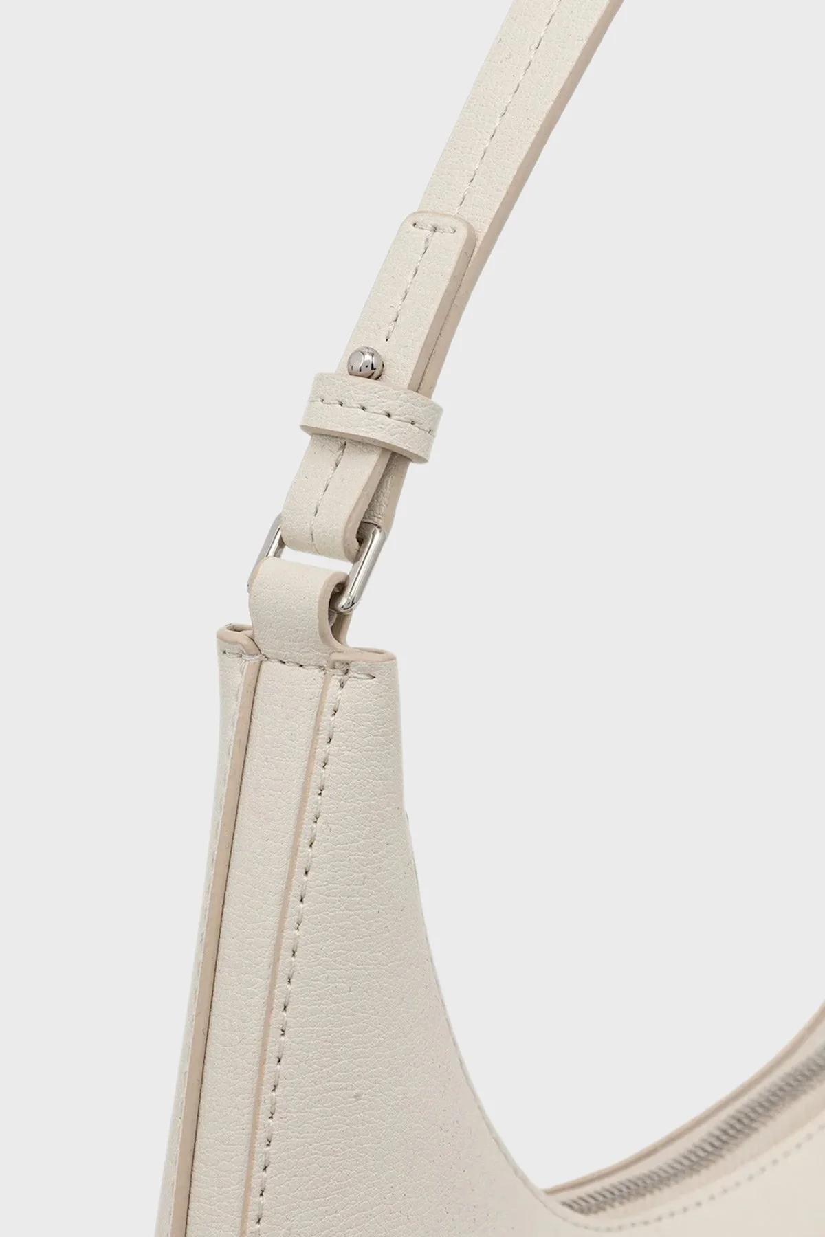 Calvin Klein Logolu Omuz Askılı LV04F3272GFUP Bayan Çanta LV04F3272G FUP EKRU - 4