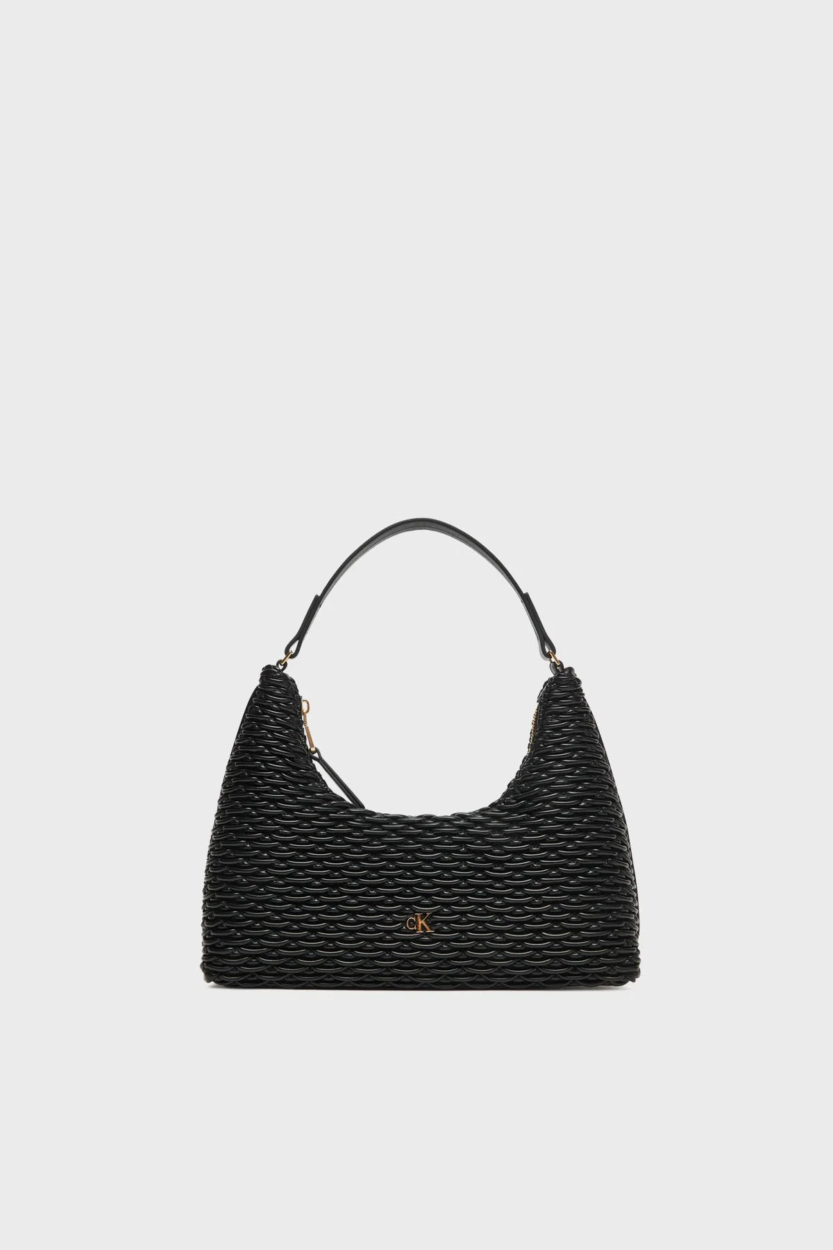 Calvin Klein Logolu Omuz Askılı LV04F3293GUB1 Bayan Çanta LV04F3293G UB1 SİYAH - 1