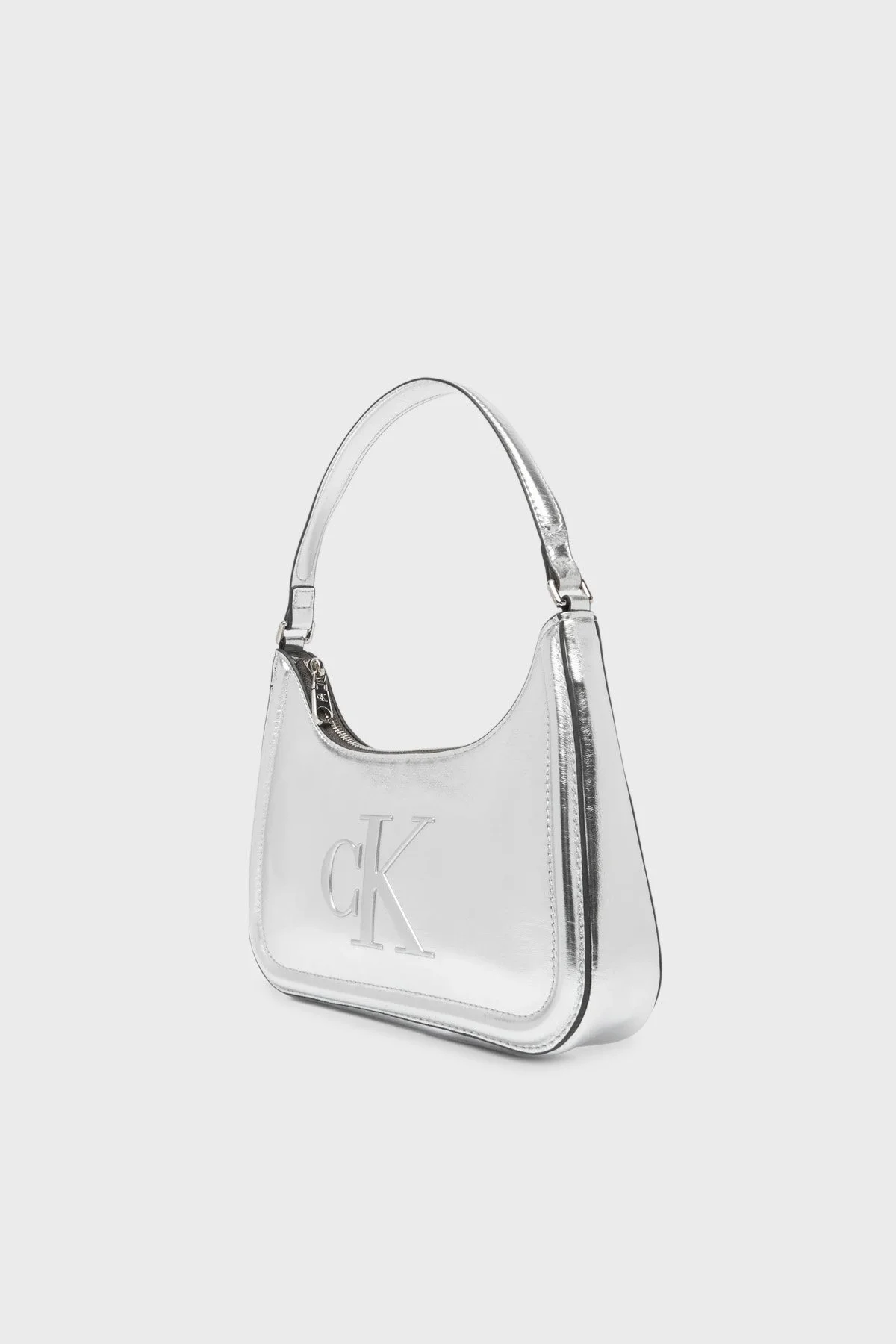 Calvin Klein Logolu Omuz Askılı LV04F3332G3JH Bayan Çanta LV04F3332G 3JH GÜMÜŞ - 6
