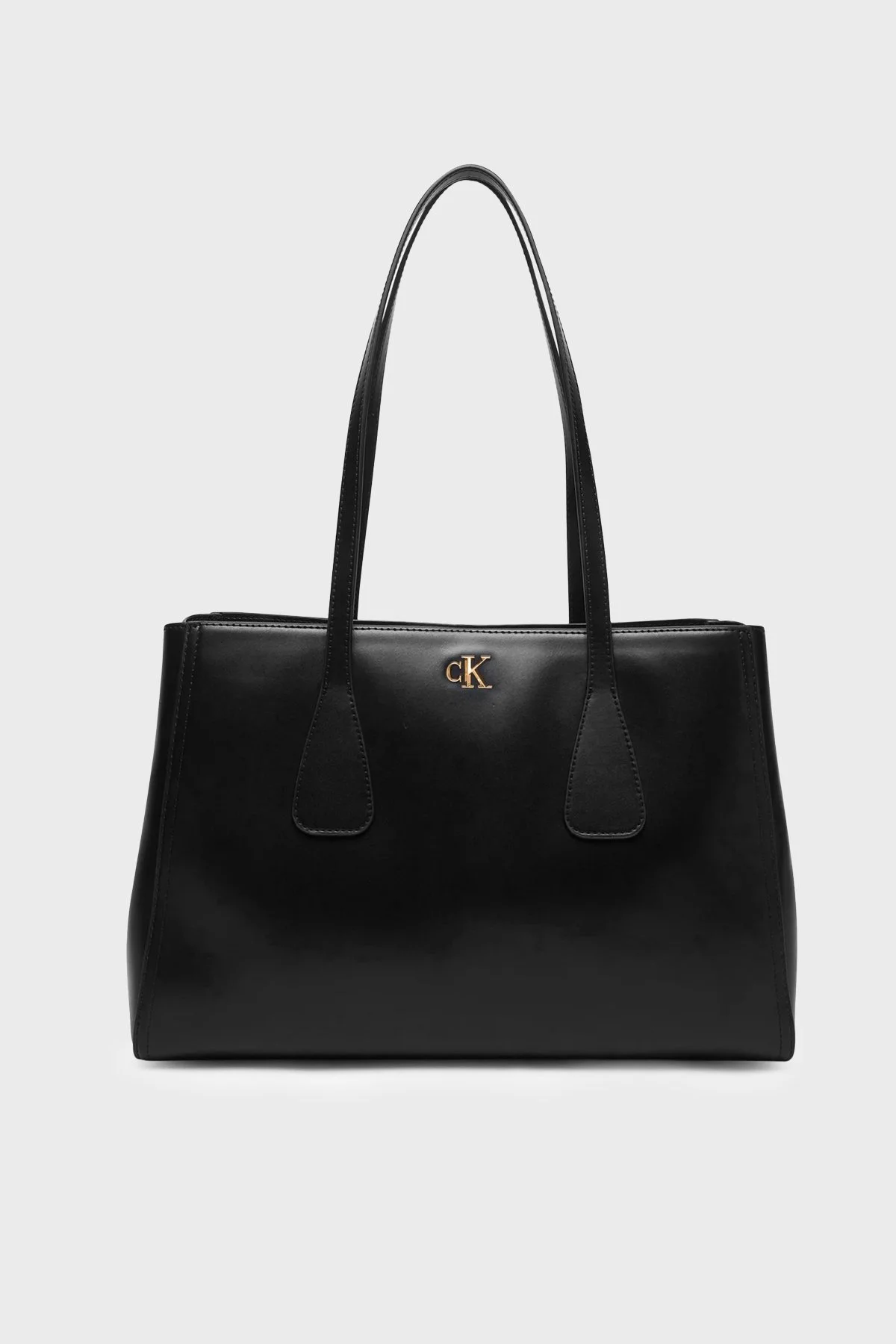 Calvin Klein Logolu Omuz Askılı LV04F3442GUB1 Kadın Çanta LV04F3442G UB1 SİYAH - 1