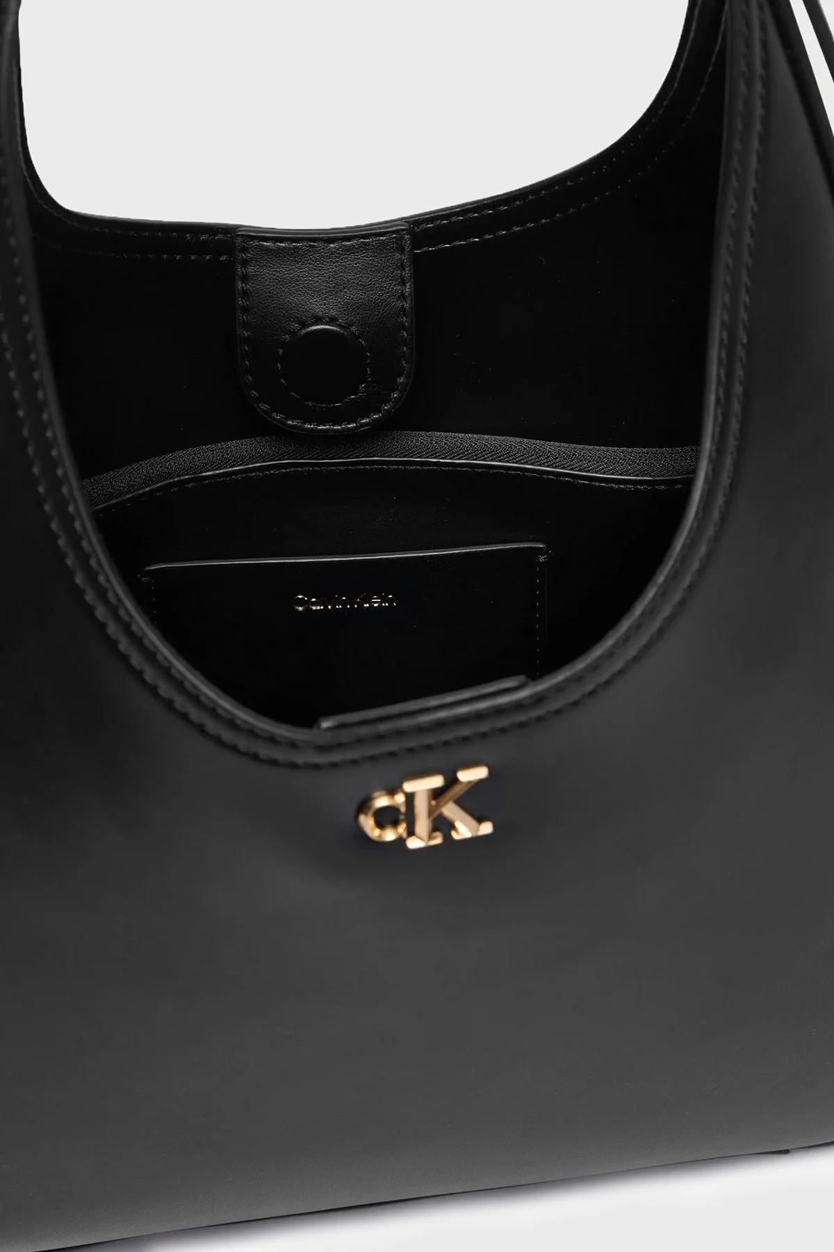 Calvin Klein Logolu Omuz Askılı LV04F3522GUB1 Kadın Çanta LV04F3522G UB1 SİYAH - 5