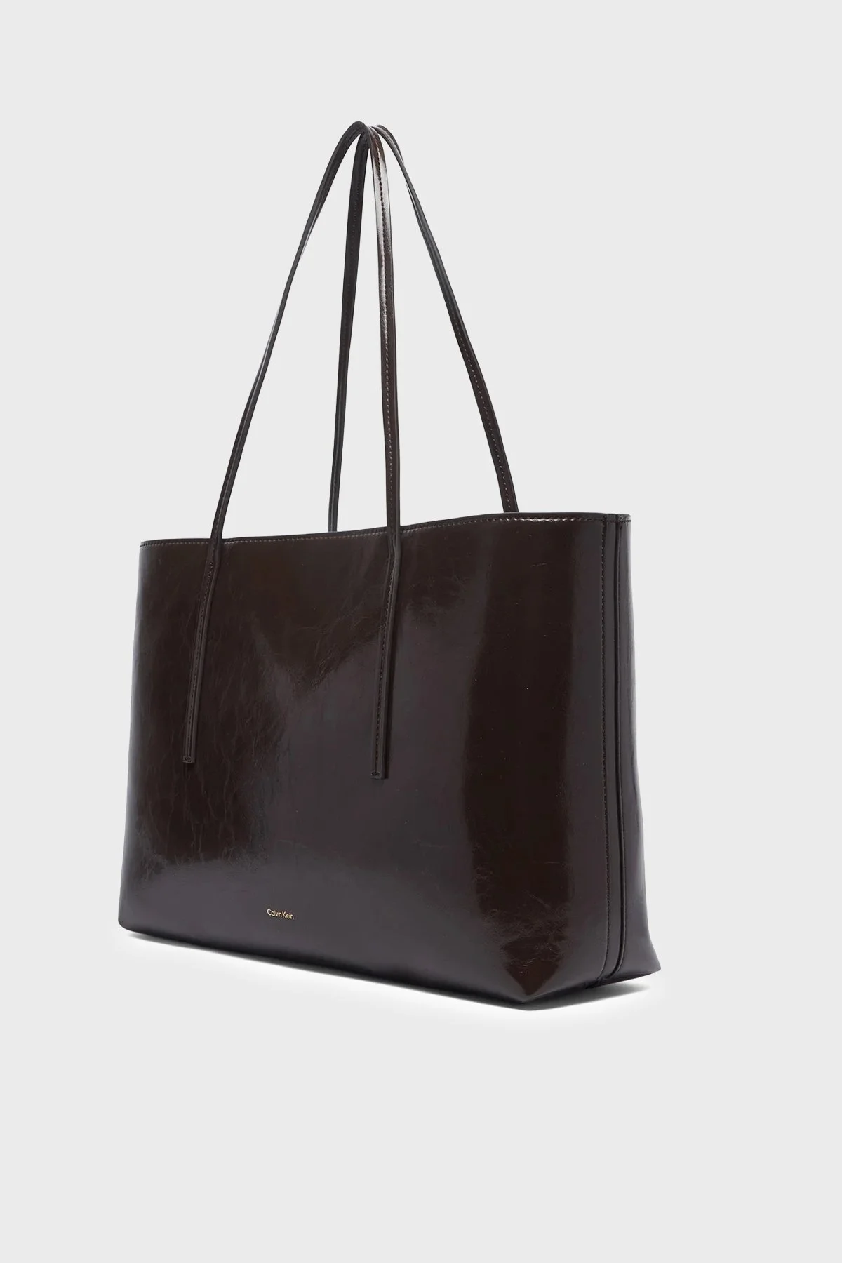 Calvin Klein Logolu Omuz Askılı LV04F3537GBAL Kadın Çanta LV04F3537G BAL KAHVE - 6