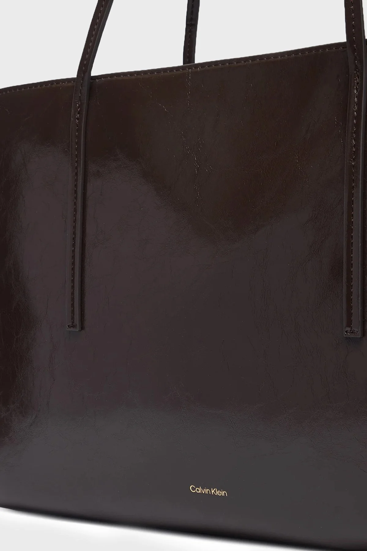 Calvin Klein Logolu Omuz Askılı LV04F3537GBAL Kadın Çanta LV04F3537G BAL KAHVE - 7