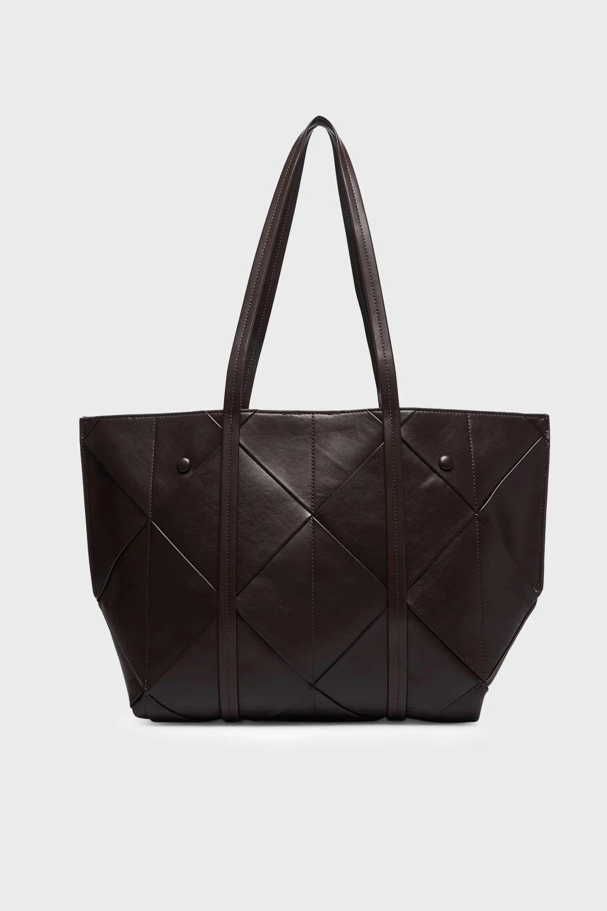 Calvin Klein Logolu Omuz Askılı LV04F3548GBAL Kadın Çanta LV04F3548G BAL KAHVE - 3