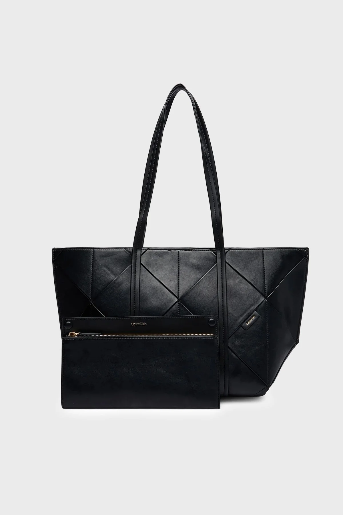 Calvin Klein Logolu Omuz Askılı LV04F3548GUB1 Kadın Çanta LV04F3548G UB1 SİYAH - 1