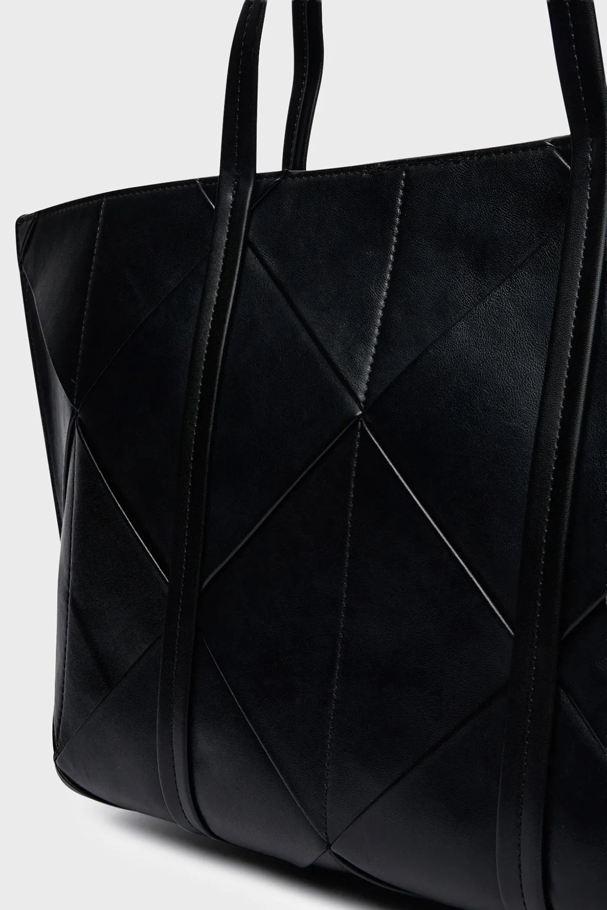 Calvin Klein Logolu Omuz Askılı LV04F3548GUB1 Kadın Çanta LV04F3548G UB1 SİYAH - 4