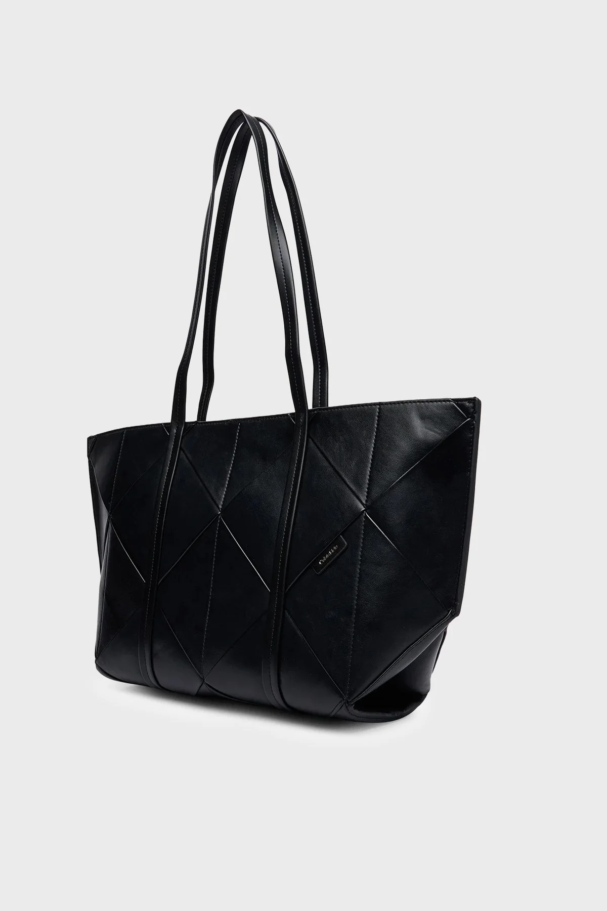 Calvin Klein Logolu Omuz Askılı LV04F3548GUB1 Kadın Çanta LV04F3548G UB1 SİYAH - 6