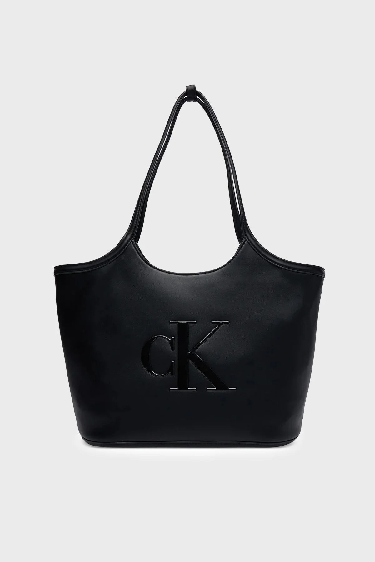 Calvin Klein Logolu Omuz Askılı LV04F3562GUB1 Kadın Çanta LV04F3562G UB1 Siyah - 1